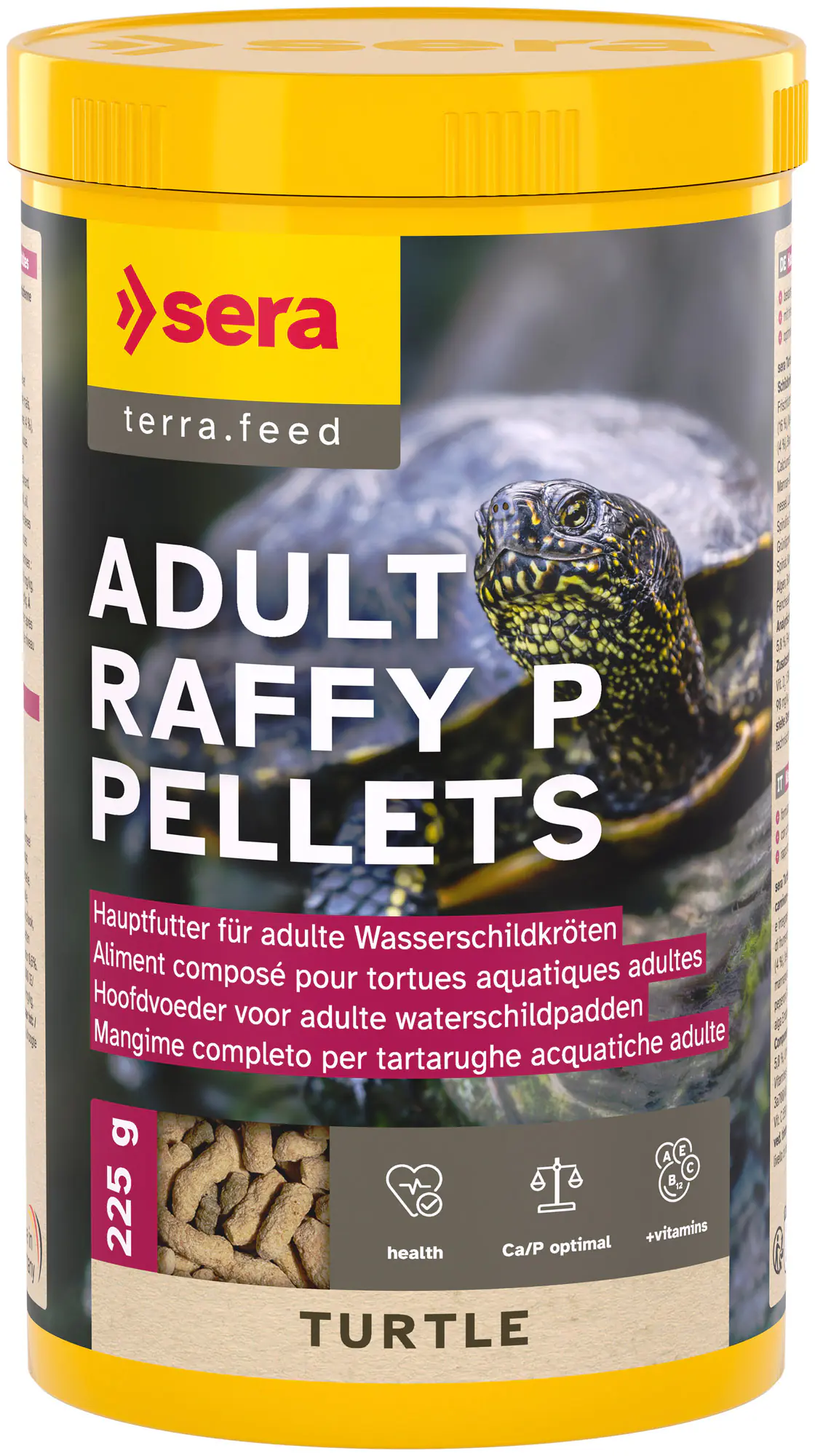 Sera Schildkrötenfutter Turtle Adult Raffy P Pellets 1 L