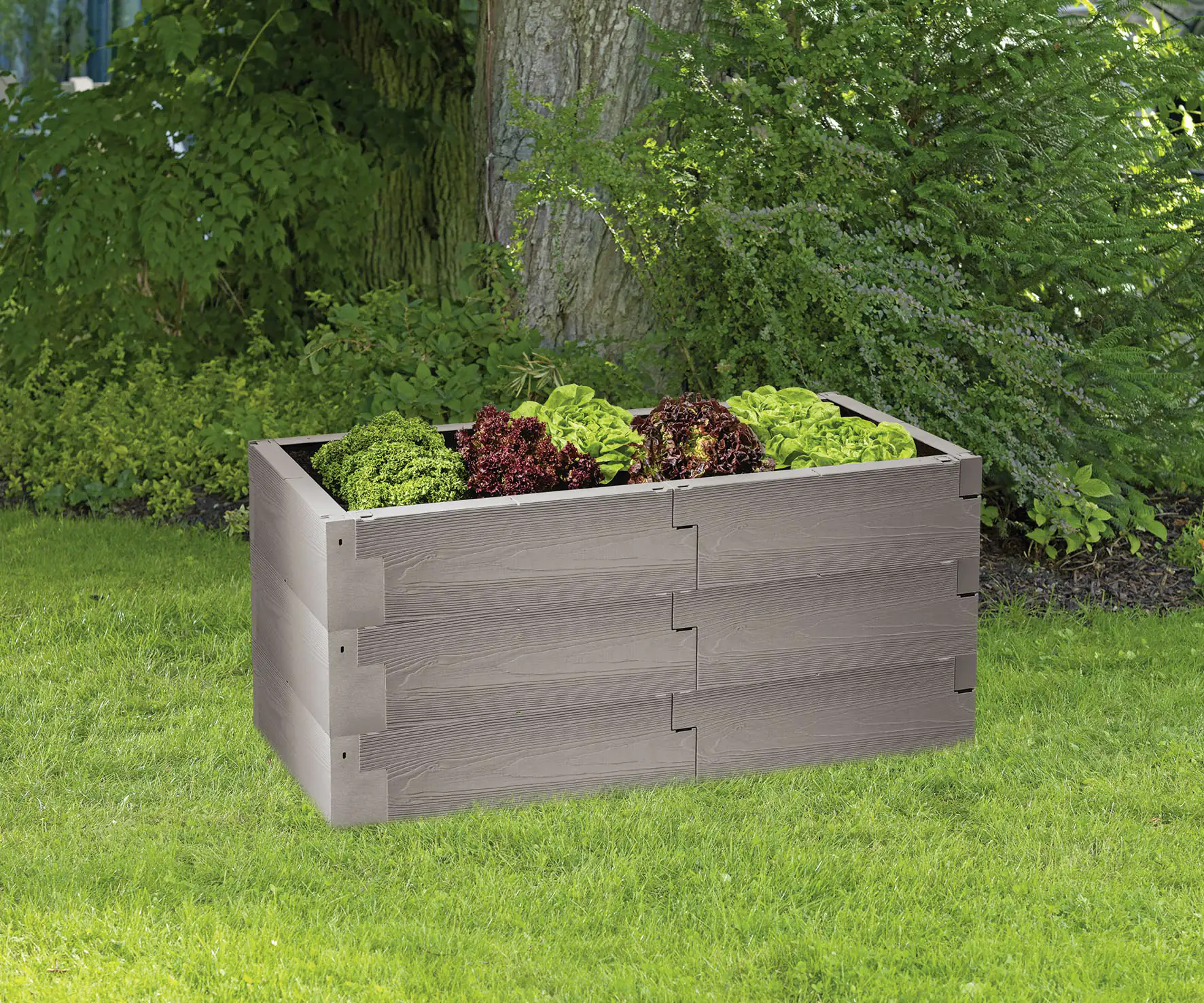 Gardenstar Hochbeet Woody 130 x 60 x 60 cm