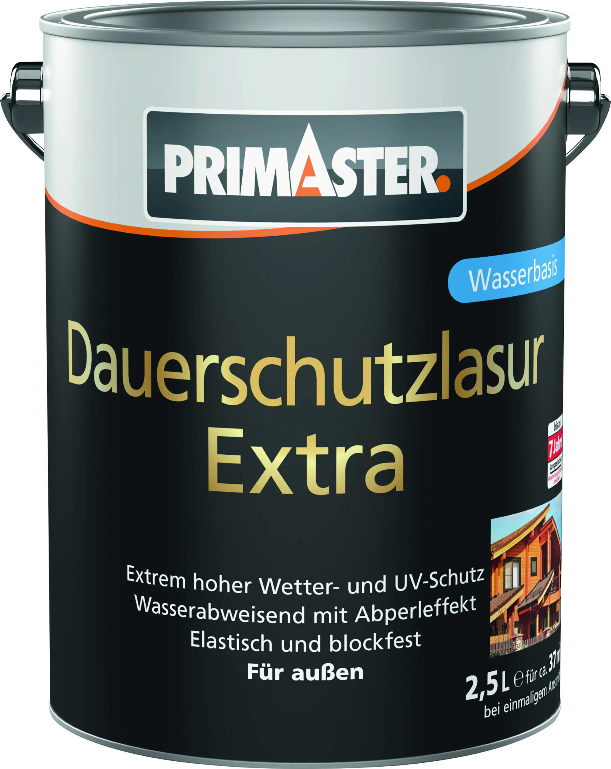 Primaster Dauerschutzlasur Extra 2,5 L nussbaum
