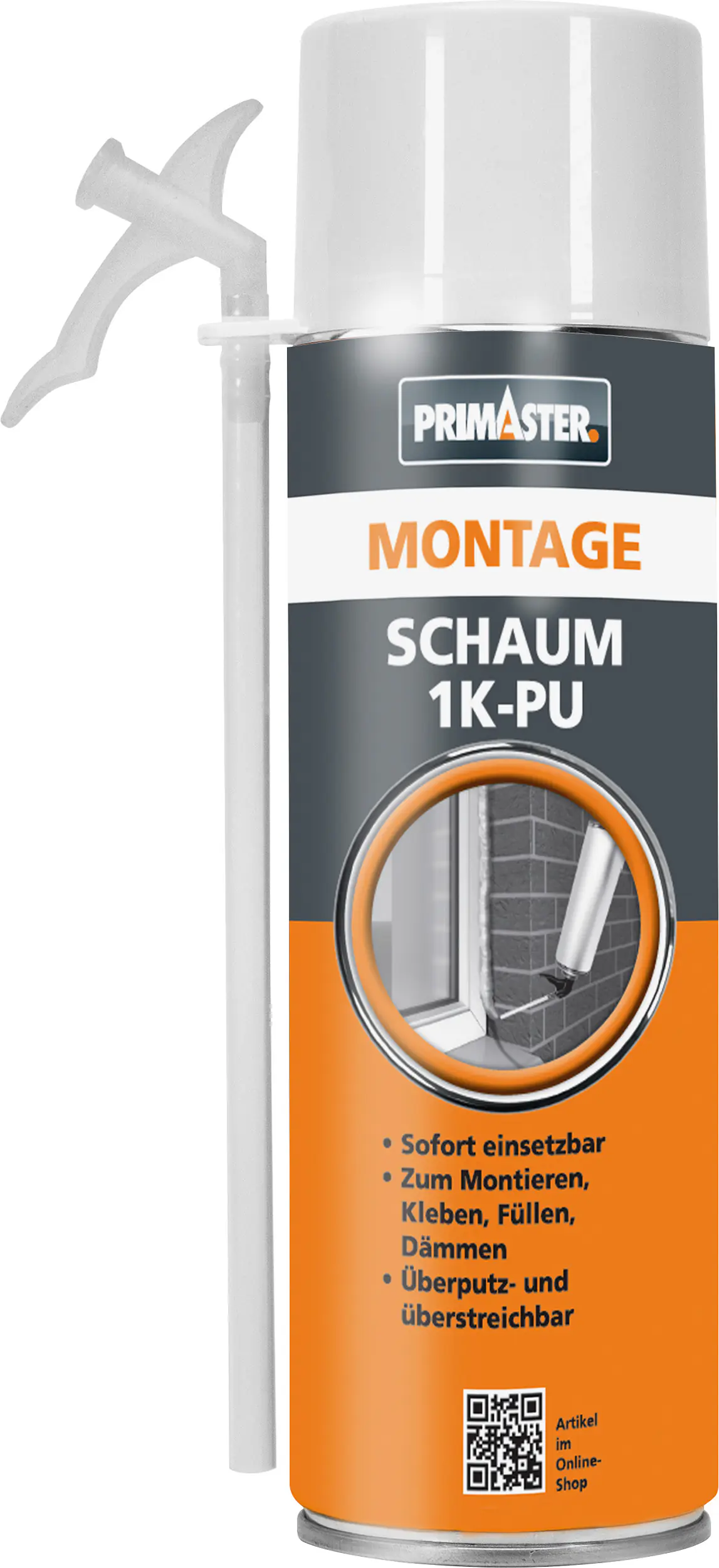 Produktbild:  Primaster PU-Montageschaum 1K 500 ml