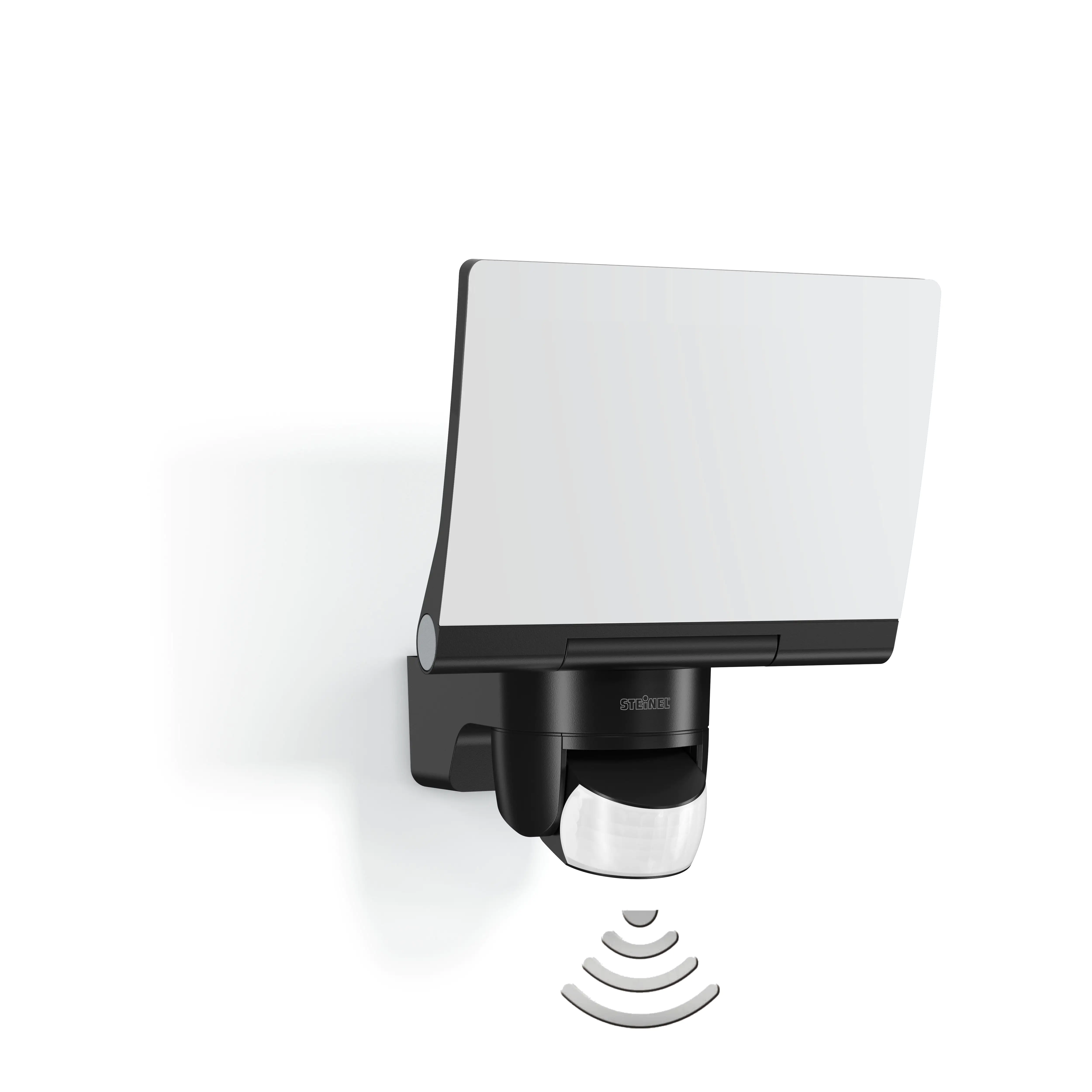 Steinel Strahler XLED Home 2 XL S Schwarz mit Bewegungsmelder, Sensor