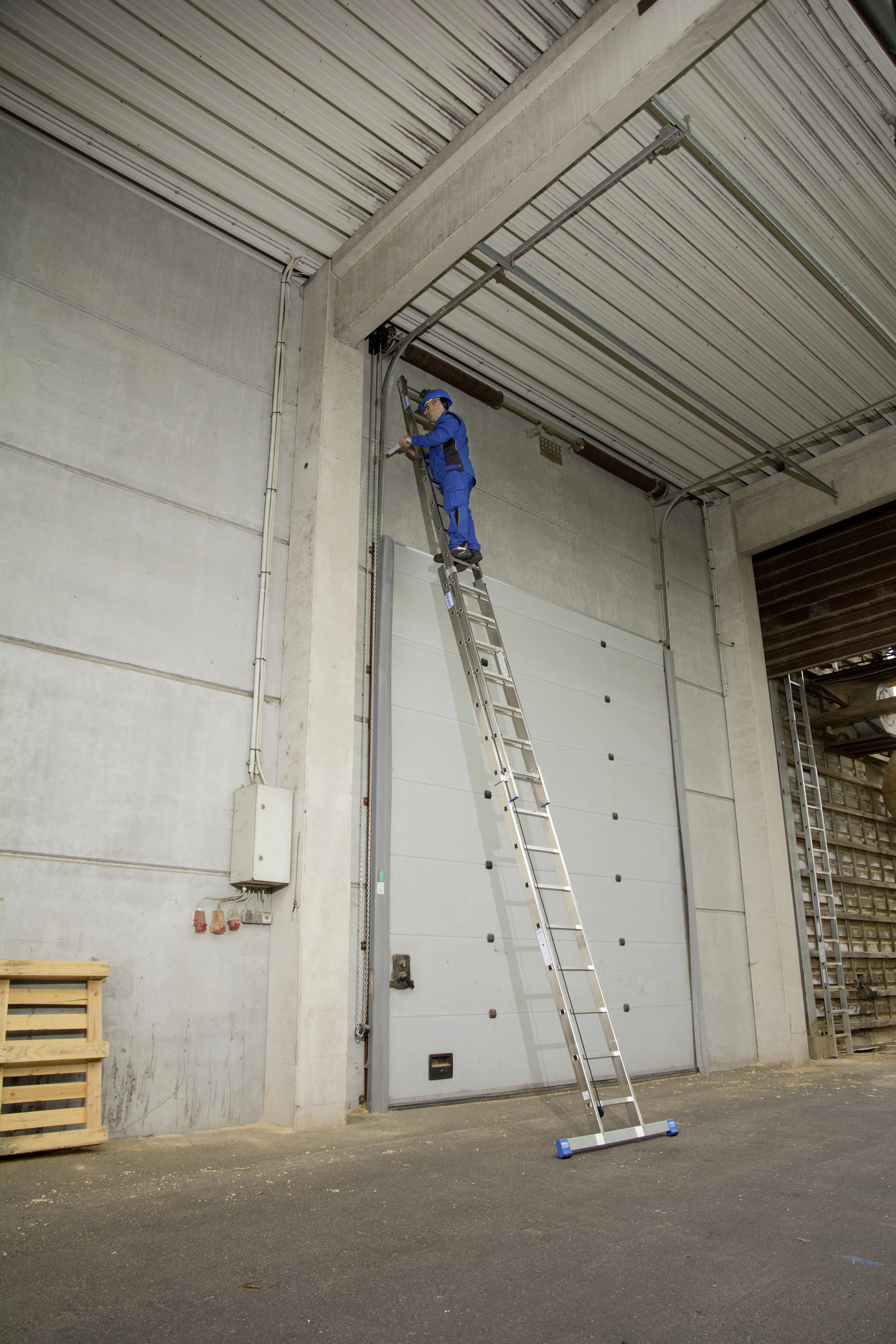 Krause Aluminium-Seilzugleiter STABILO 5,25 m
