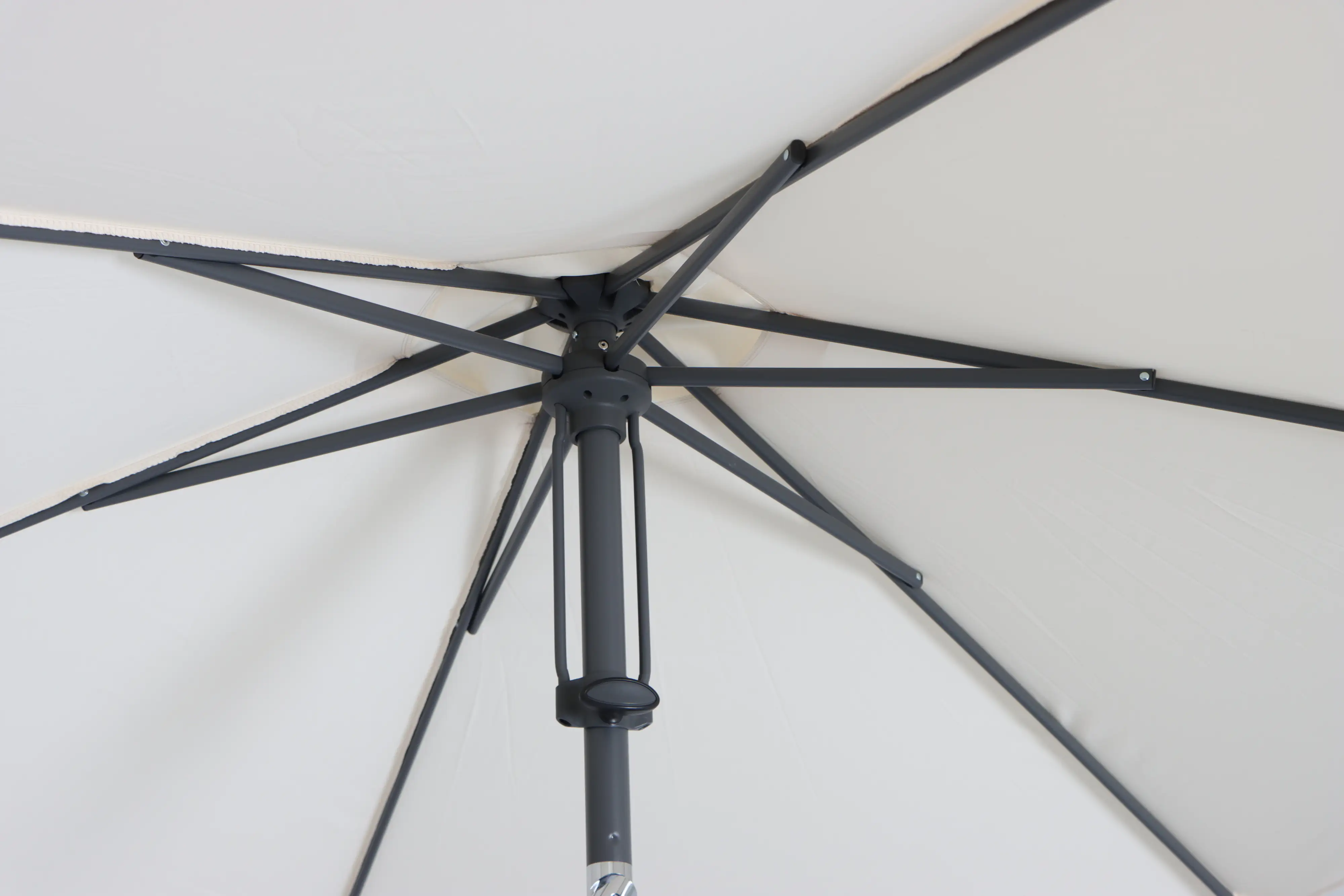 Primaster Sonnenschirm Florida creme, Ø 250 cm