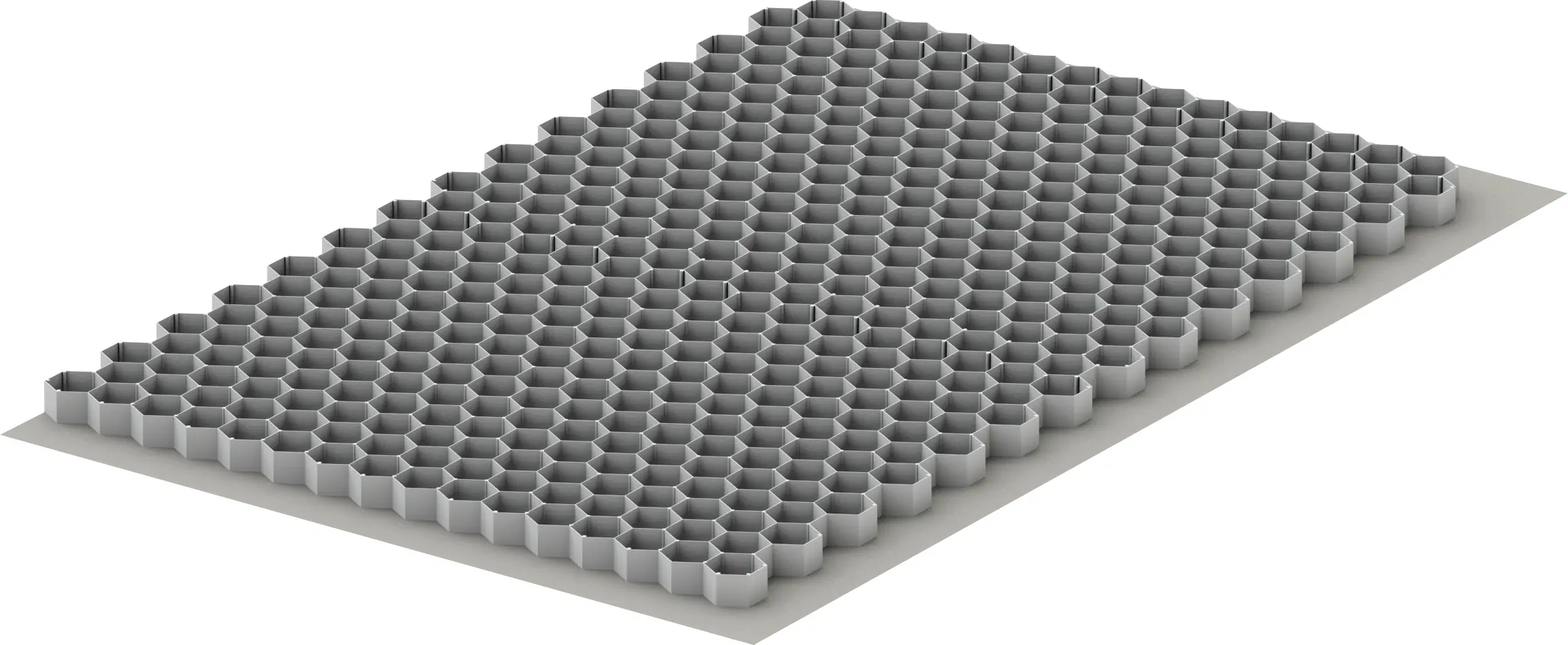 ACO Self Kieswabe eco M 120 x 80 x 3 cm grau inkl. Geotextil