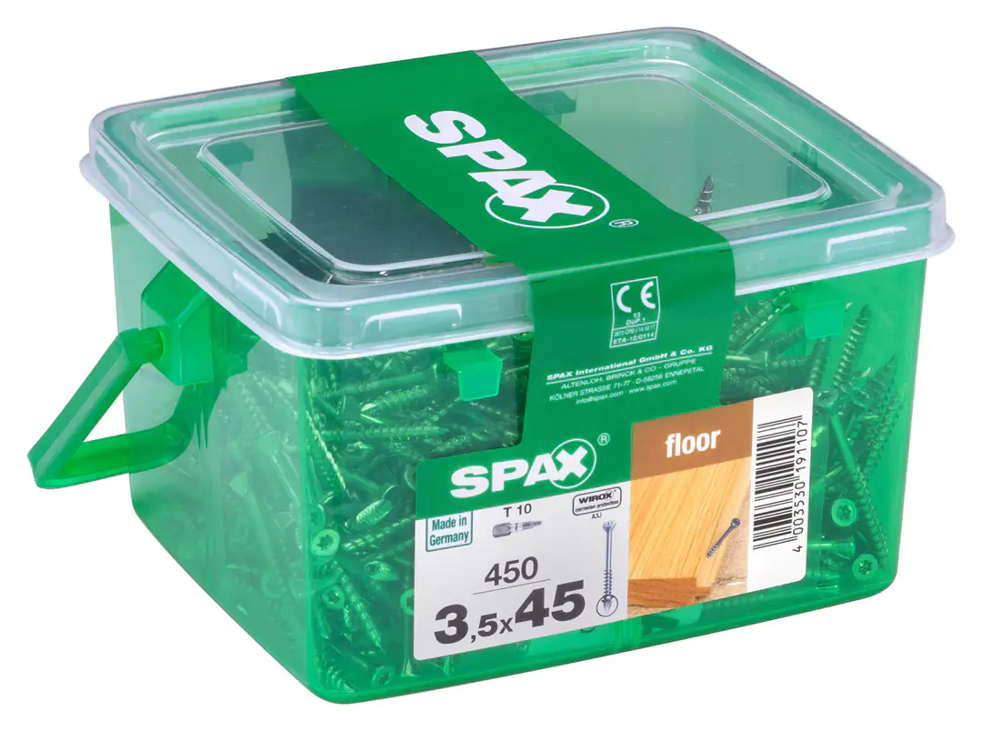 Spax Dielenschrauben 3.5 x 45 mm TX 10 - 450 Stk.