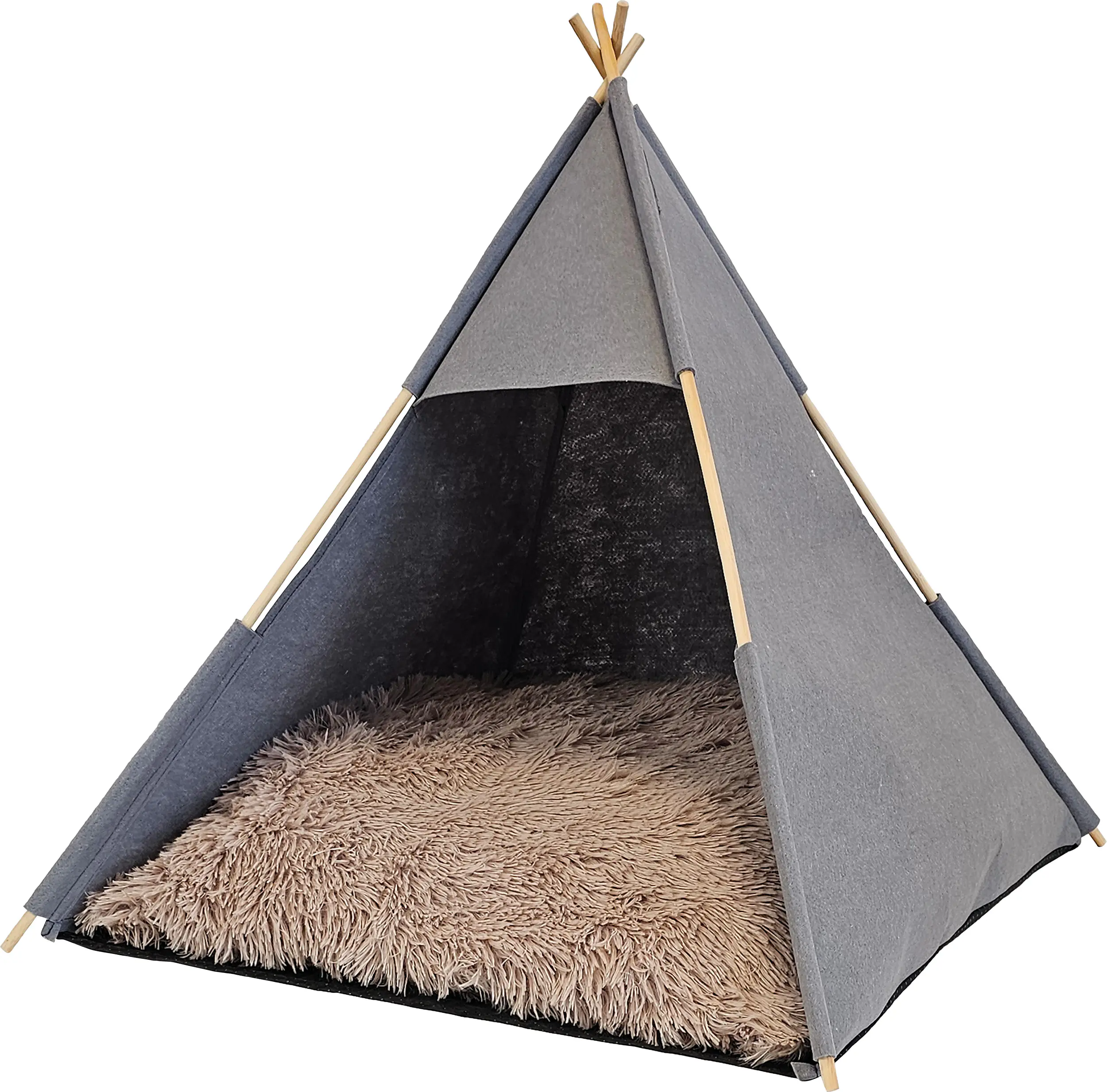 Nobby Katzenzelt Tenda 70 x 70 cm grau