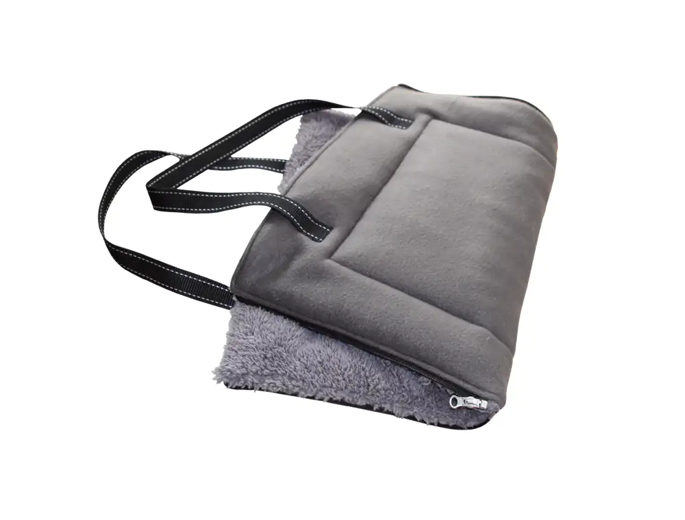 Nobby Hunde-Matte eckig Shanta grau