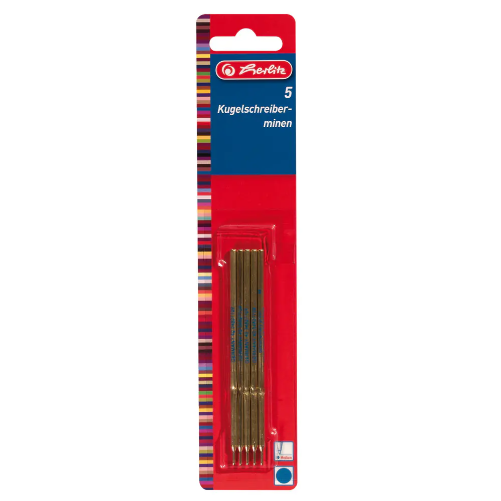 herlitz Kugelschreibermine A3 blau Mine A3 medium
