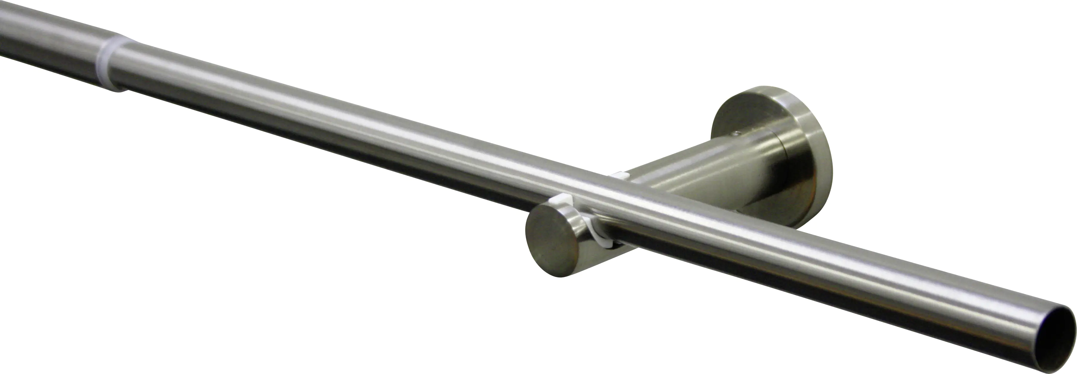 Gardinia Gardinenstangen-Set Sol Ø 16-19 mm edelstahl-optik 120-210 cm