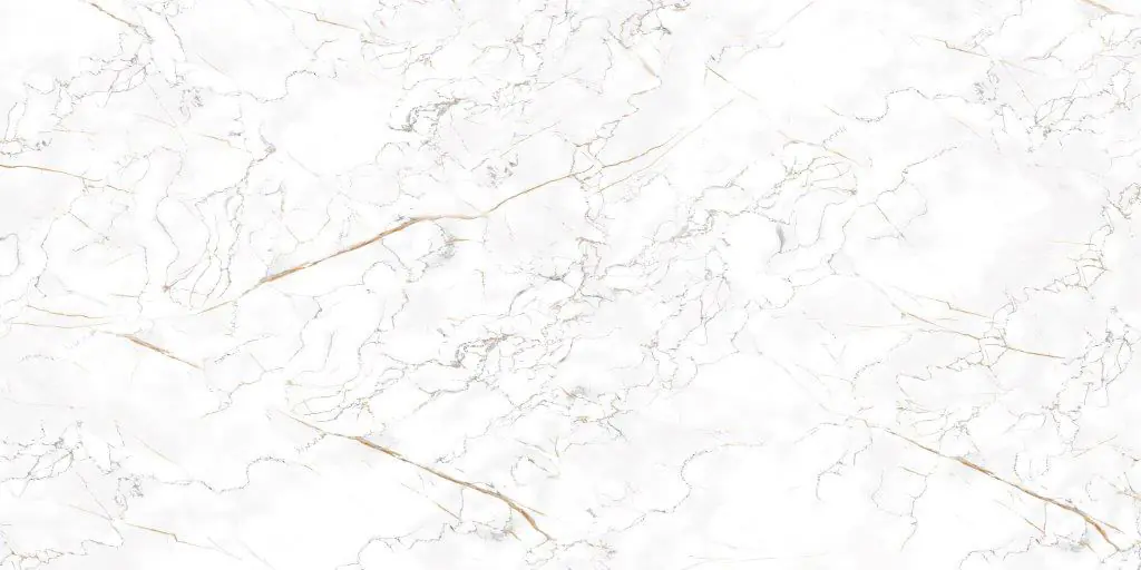 Bodenfliese Feinsteinzeug White Wave 60 x 120 cm weiß