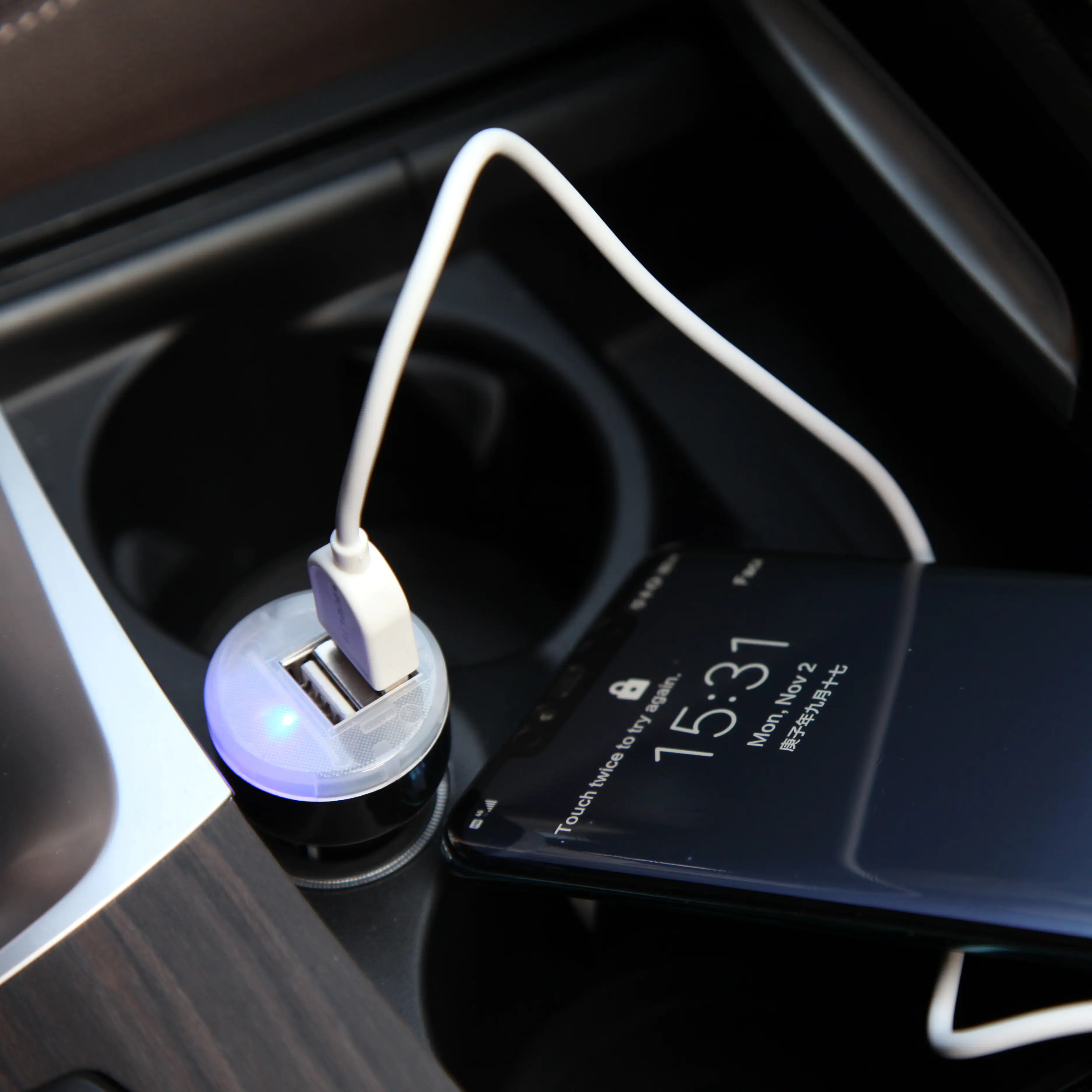 TrendLine KFZ Ladeadapter USB 12V schwarz