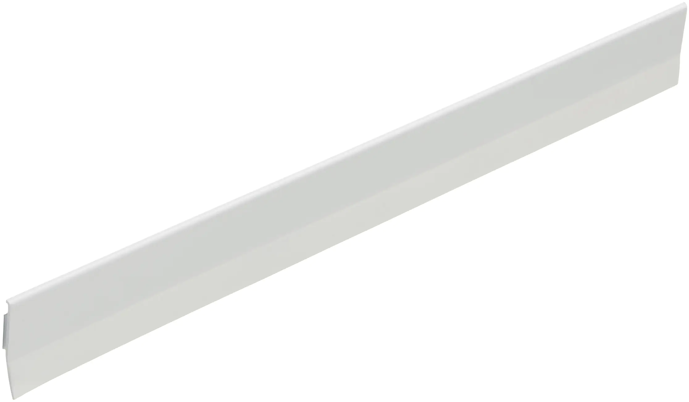 Primo Abdeckleiste 140 cm 25 x 2,5 mm weiß mit Dichtlippe selbstklebend