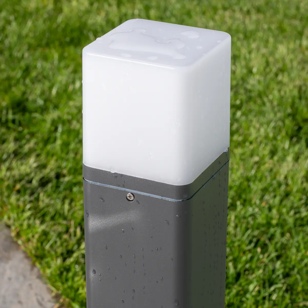 Unitec Wegeleuchte M E27 mit Bewegungssensor anthrazit 50 cm