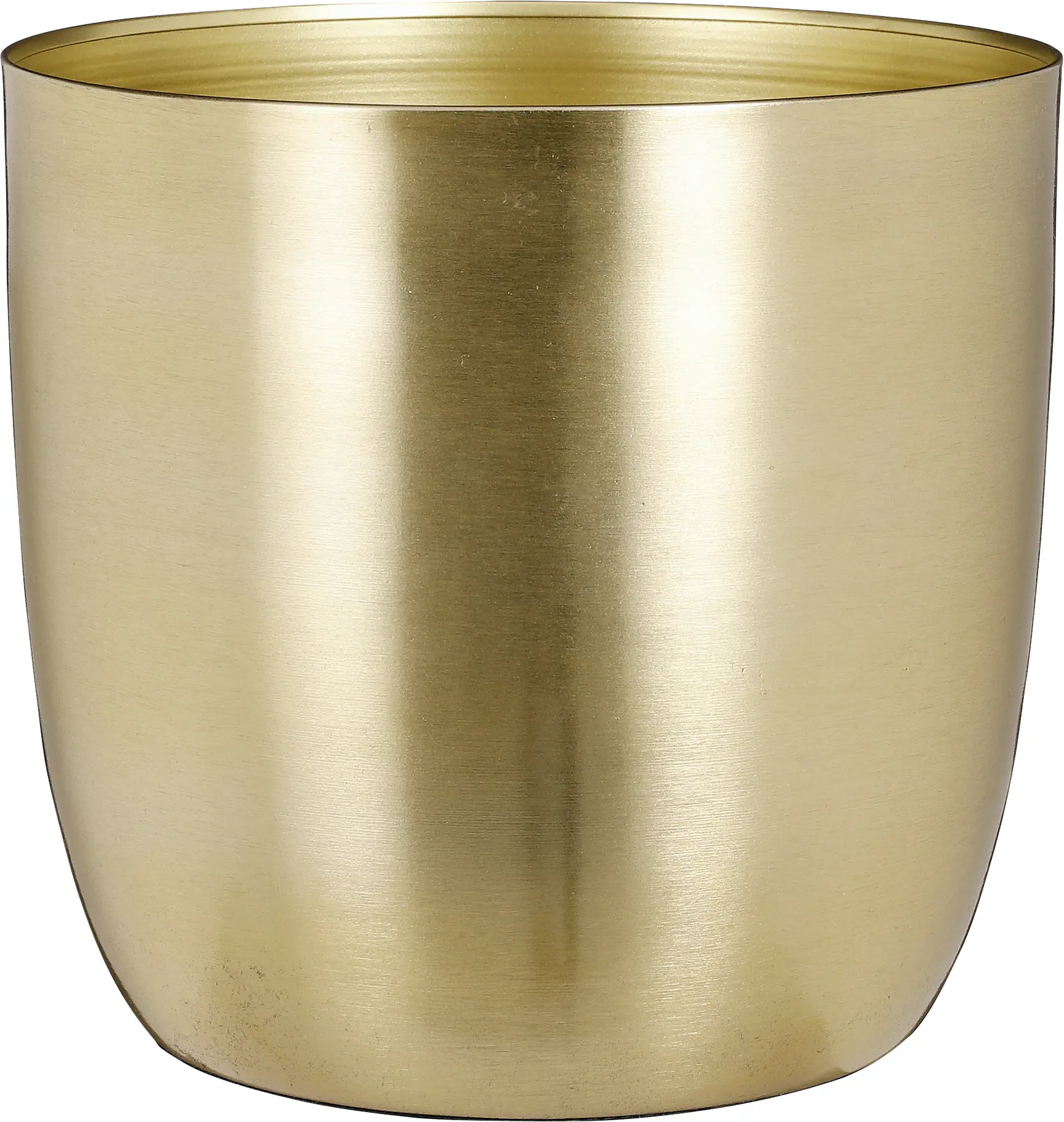 Mica Übertopf Alano rund gold  Ø 22 x H  21 cm 