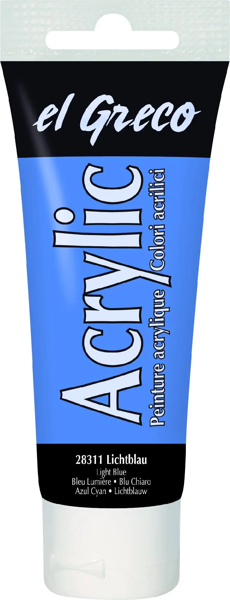 Kreul el Greco Acrylic Tube lichtblau 75 ml