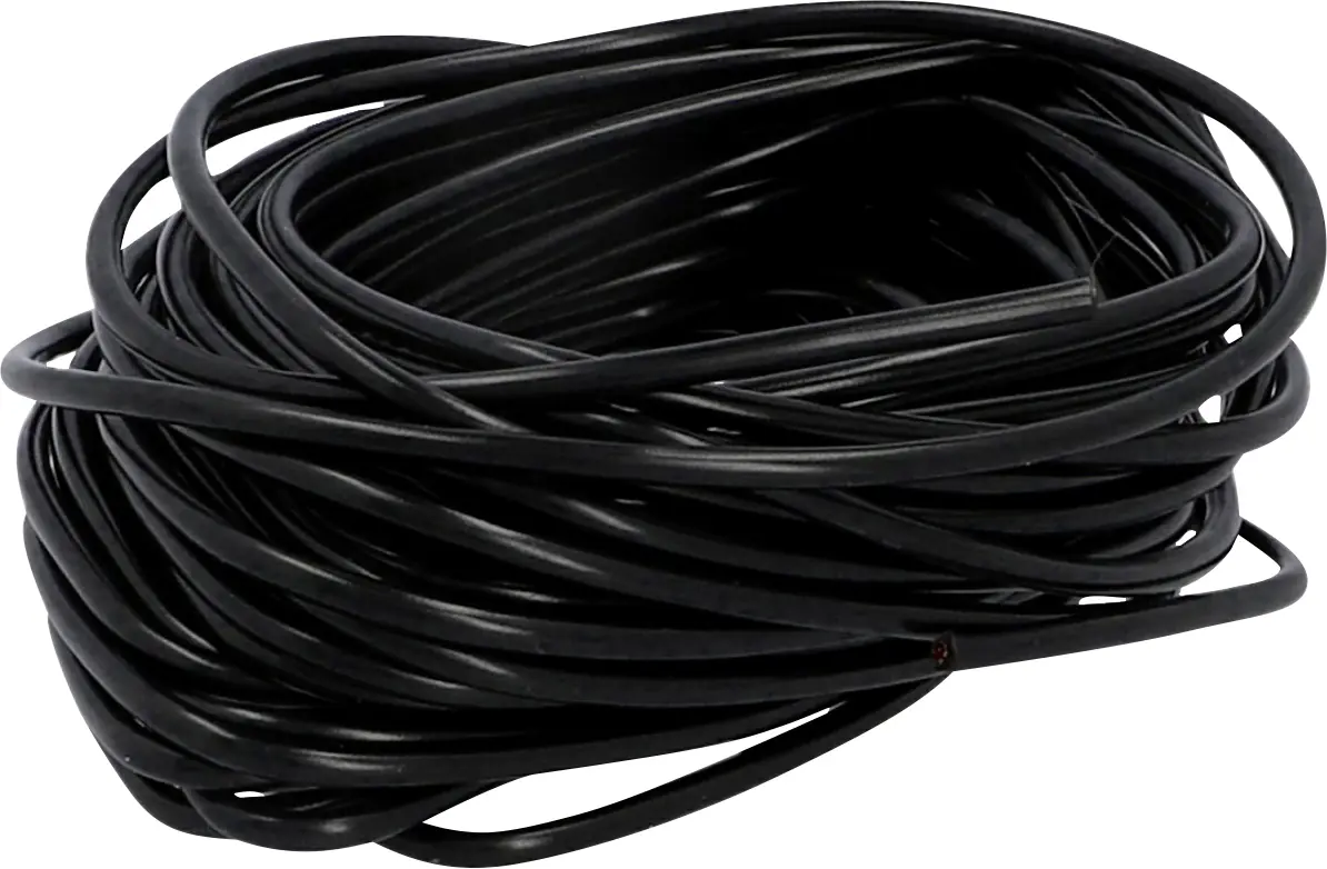 Cartrend Fahrzeugleitung 1,5 mm² schwarz 10m