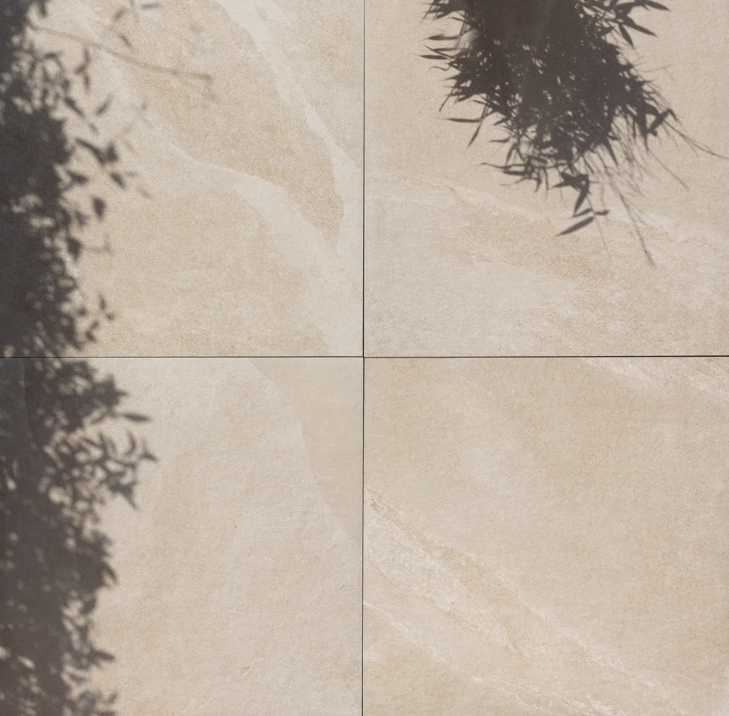 Terrassenplatte Feinsteinzeug Concept 60 x 60 x 2 cm beige