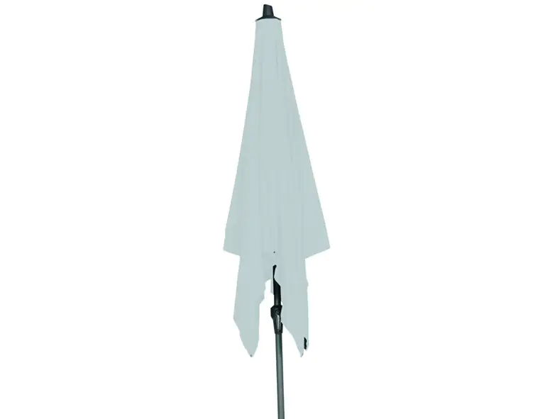Siena Garden Mittelstockschirm Avio grau 250 x 250 cm