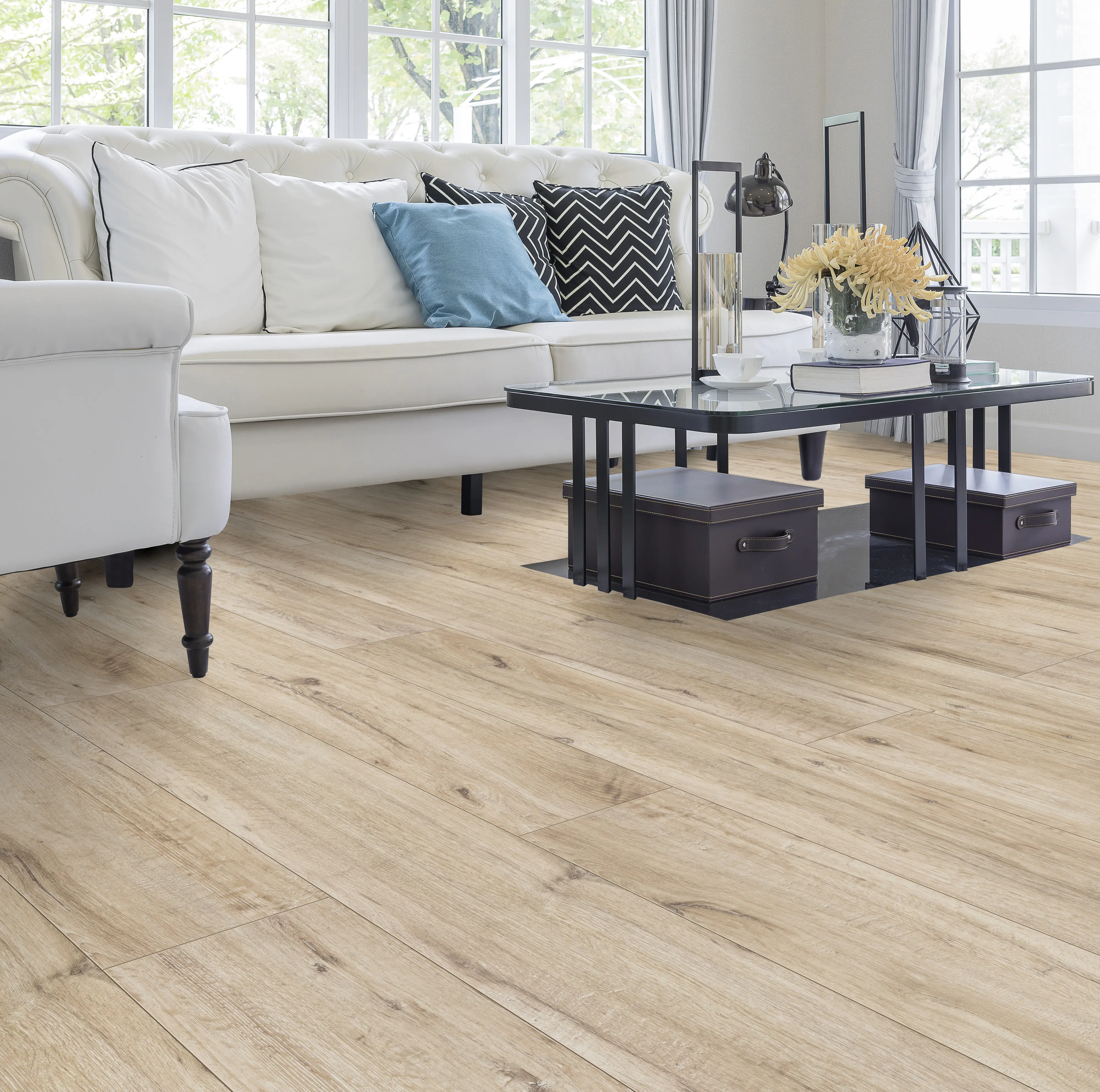 Classen Laminat Edition 7 128,6 x 19,4 cm 7 mm Eiche Amundsen natur