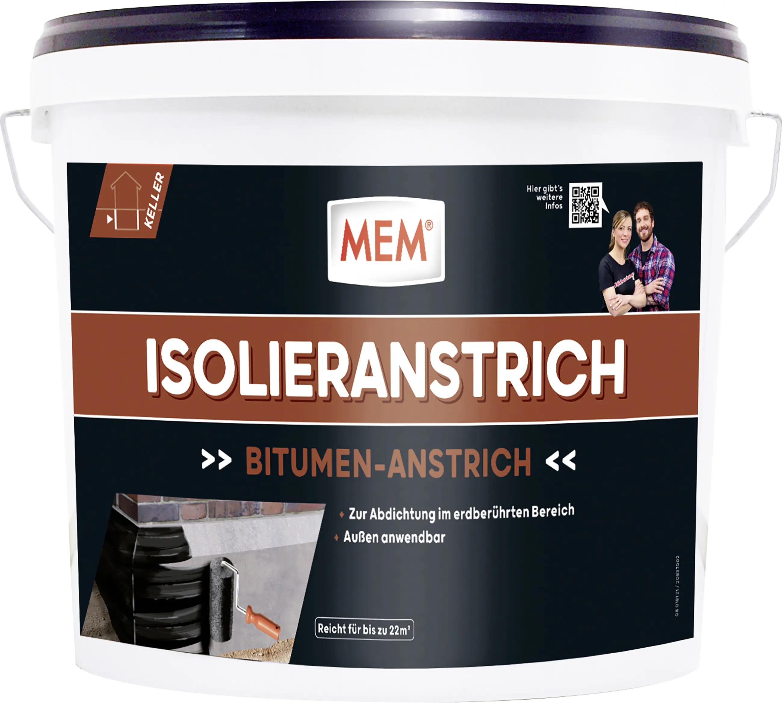 MEM Bitumen Isolieranstrich 10 l