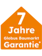 7 Jahre Globus Baumarkt Garantie.