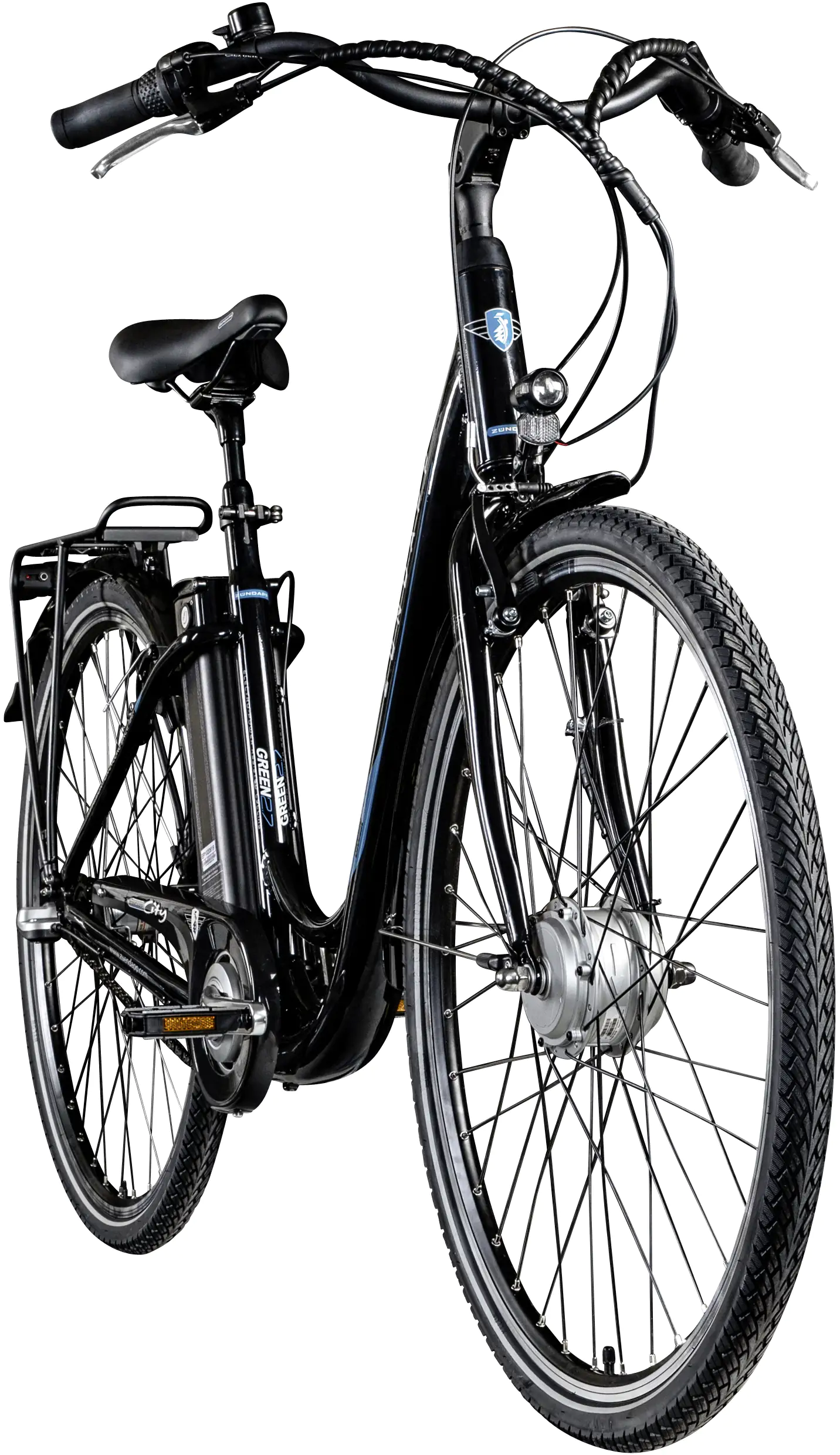 Zündapp E-Bike City Green 2.7 28 Zoll RH 48cm 3-Gang 536 Wh schwarz blau