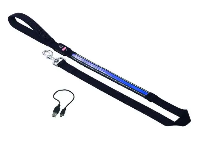 Nobby Leine Flash Mesh blau L 120 cm B 25 mm