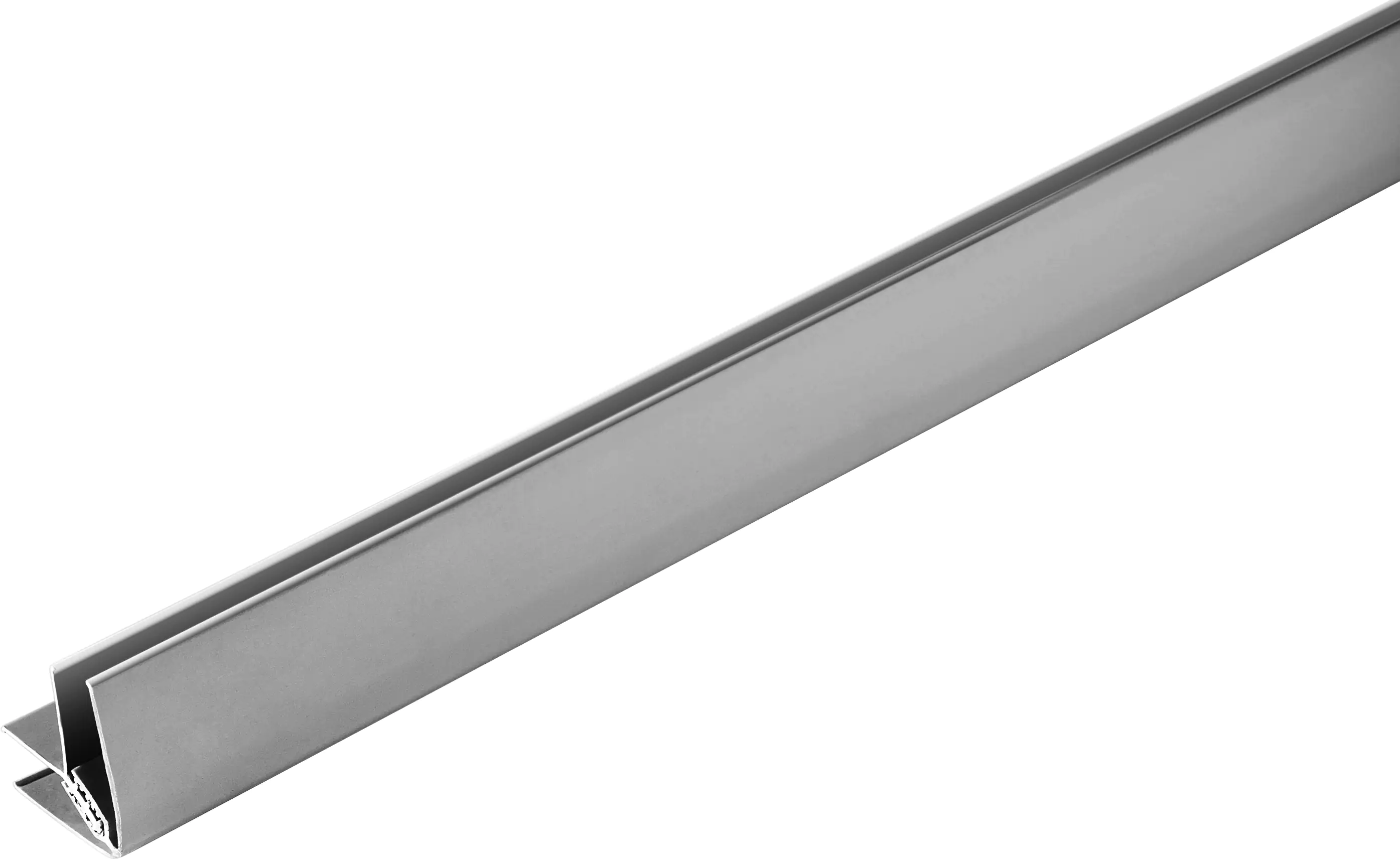 Grossfillex Innen/Außenwinkel für Paneele 5-8 mm Stärkte 260 cm lang alufarben