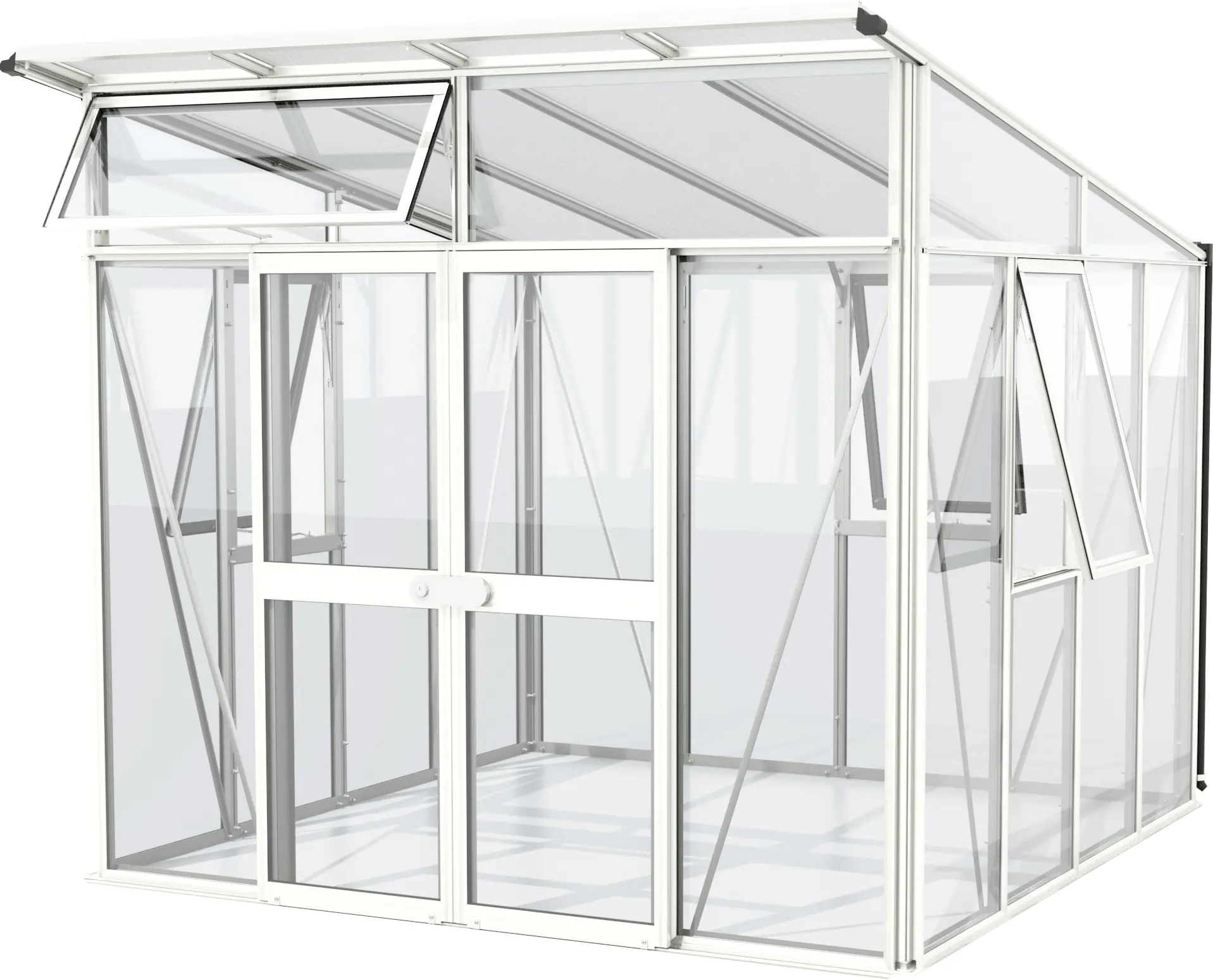 Vitavia Gewächshaus Aura 7800 275 x 270 cm 3 mm ESG 10 mm HKP