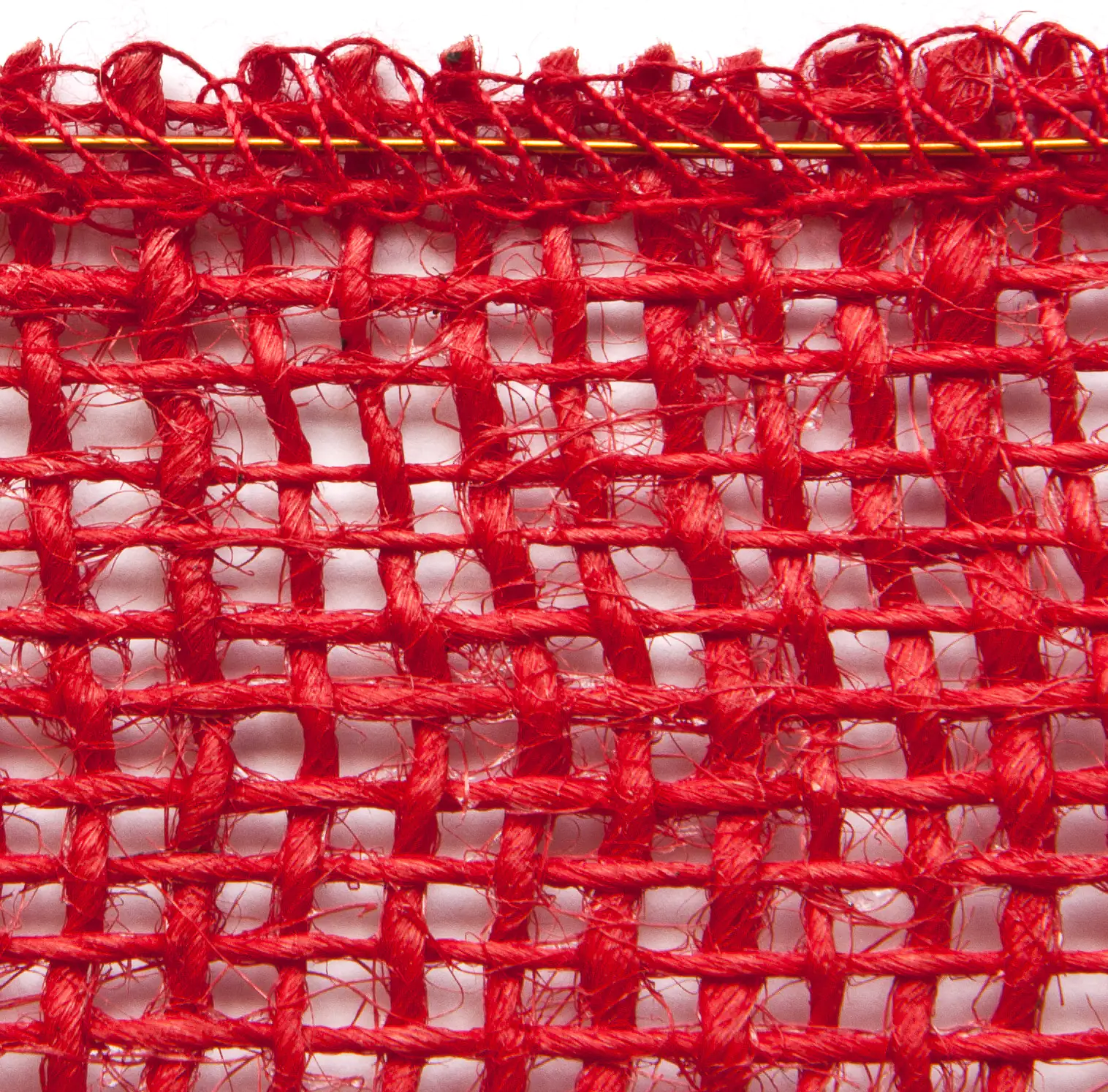 Windhager Jute Deko Band 5 cm x 10 m, rot