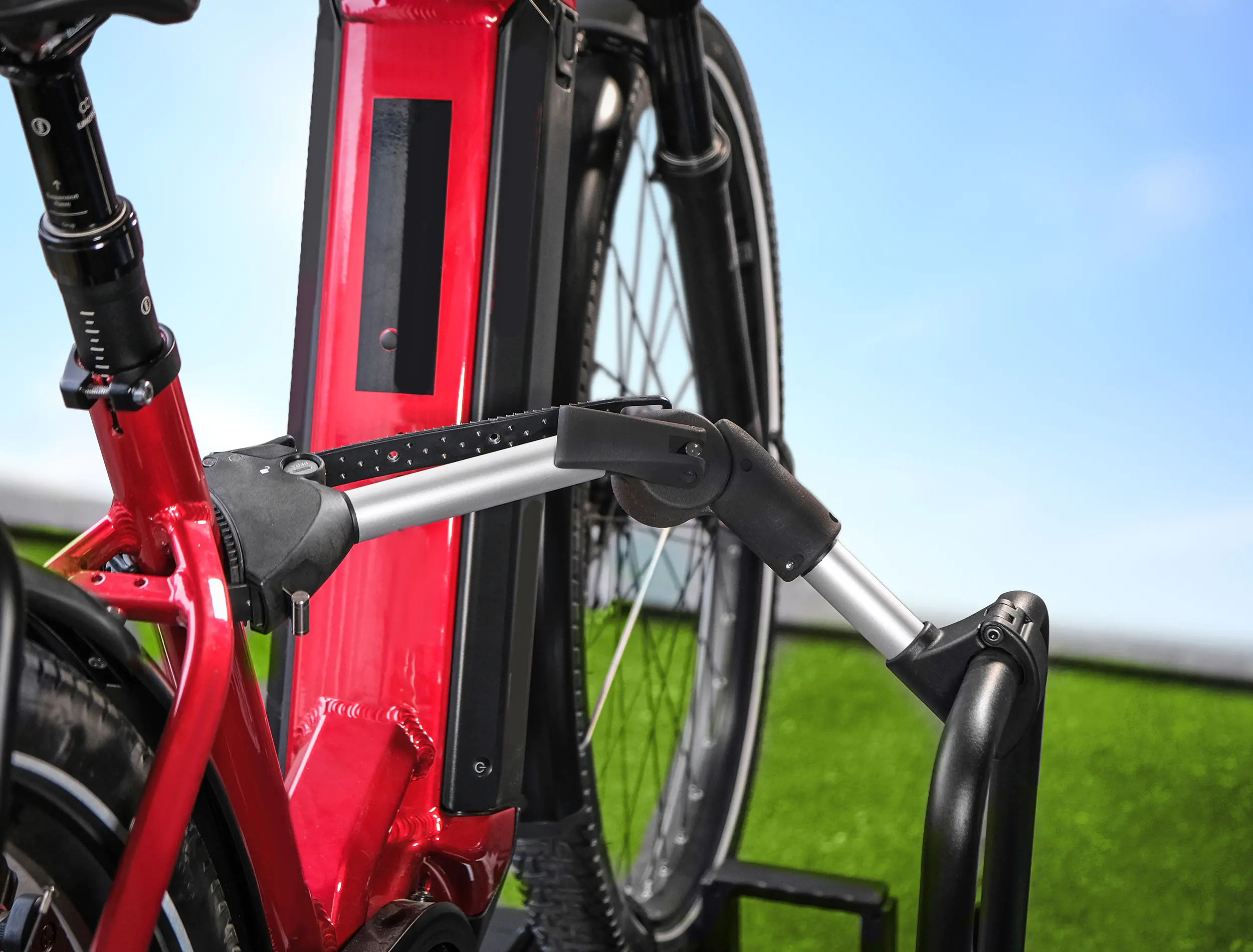 Eufab Strap-Rahmenhalter verstellbar 40 cm