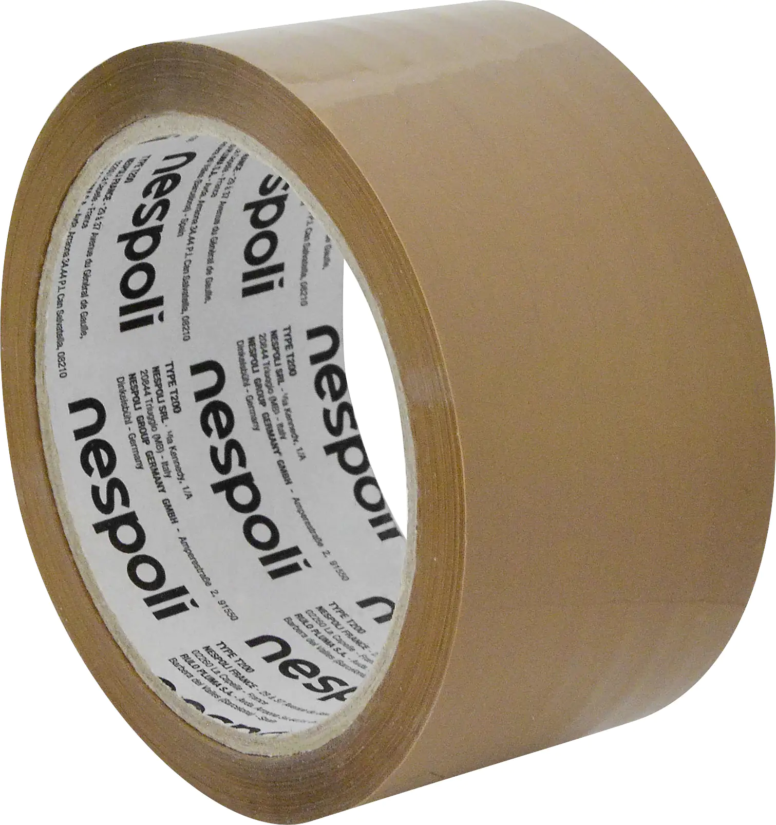 Nespoli Profi Packband braun leise abrollend 50 mm x 66 m