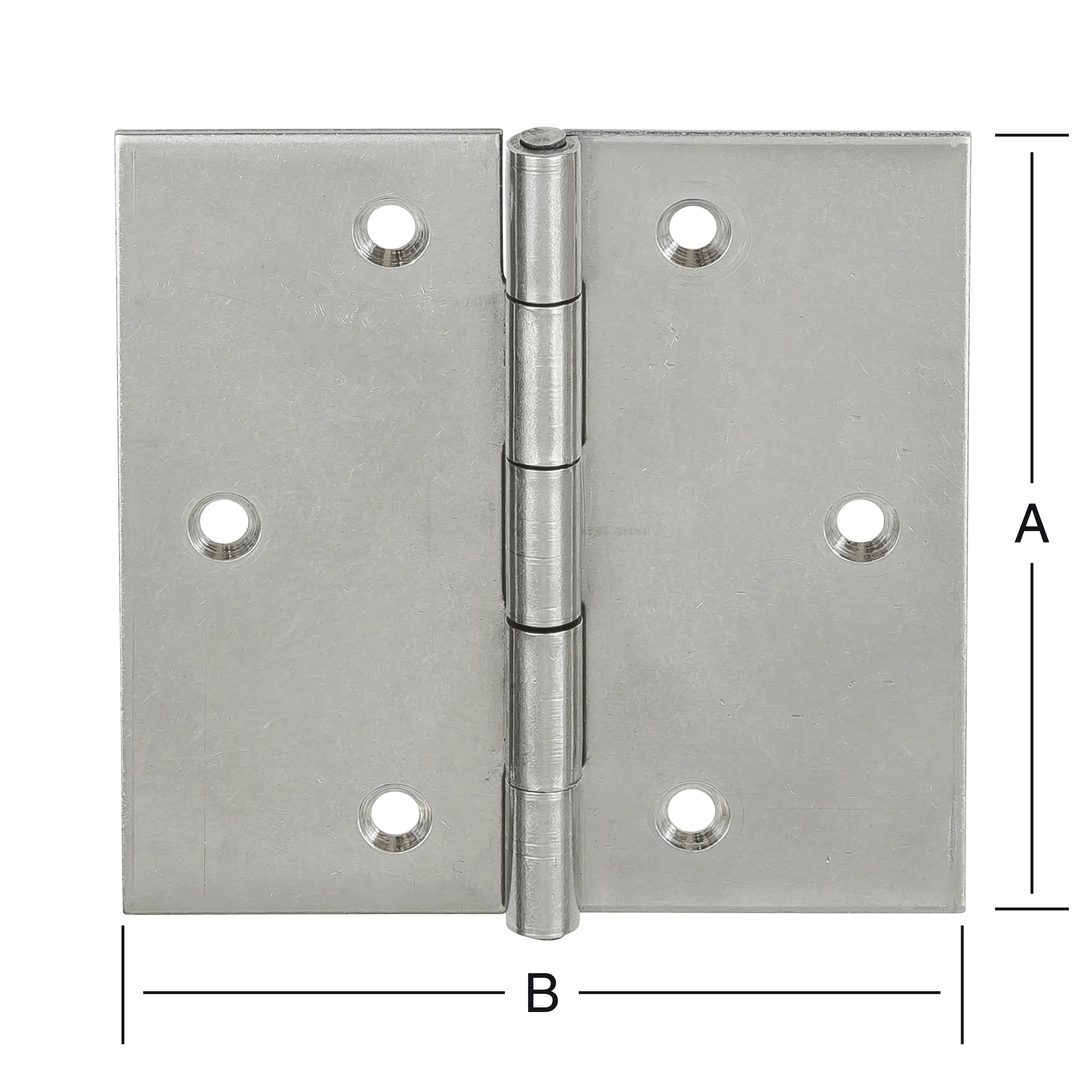 Vormann Käntige Scharniere 60 x 60 mm