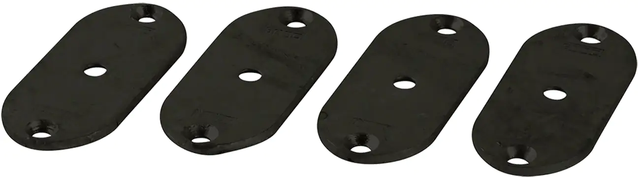 Original PLUS Elementbeschläge pulverlackiert schwarz