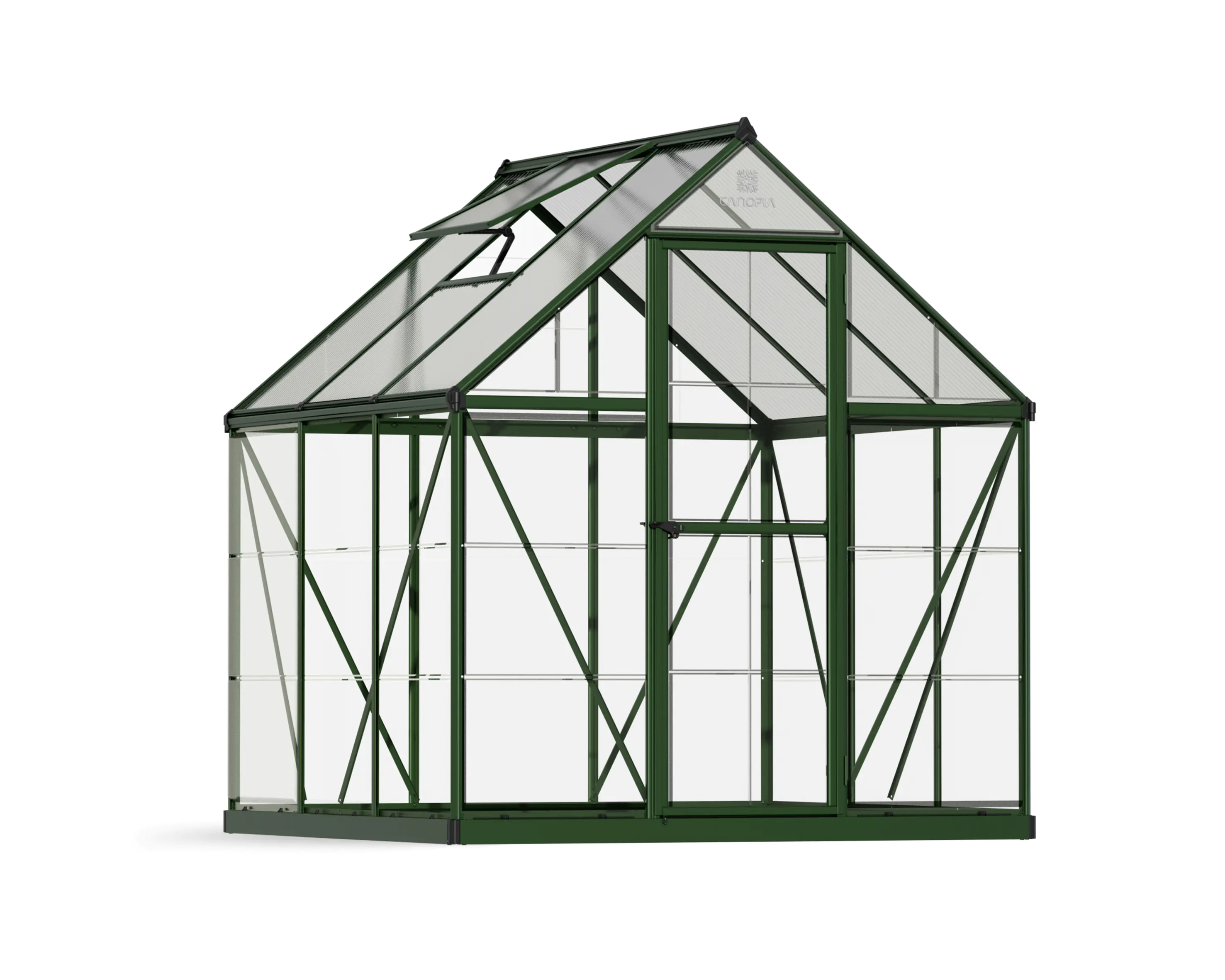 Canopia Gewächshaus Hybrid 6X6 grün 185 x 186 x 208 cm