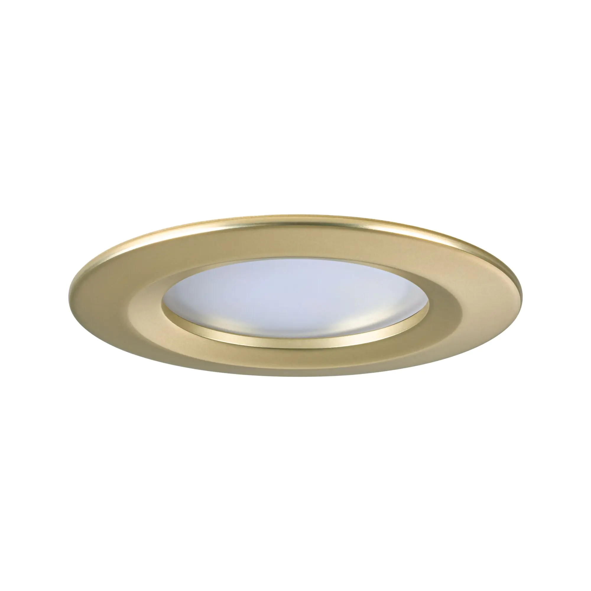 Paulmann LED-Einbauleuchten Nova 3x 6W starr gold matt