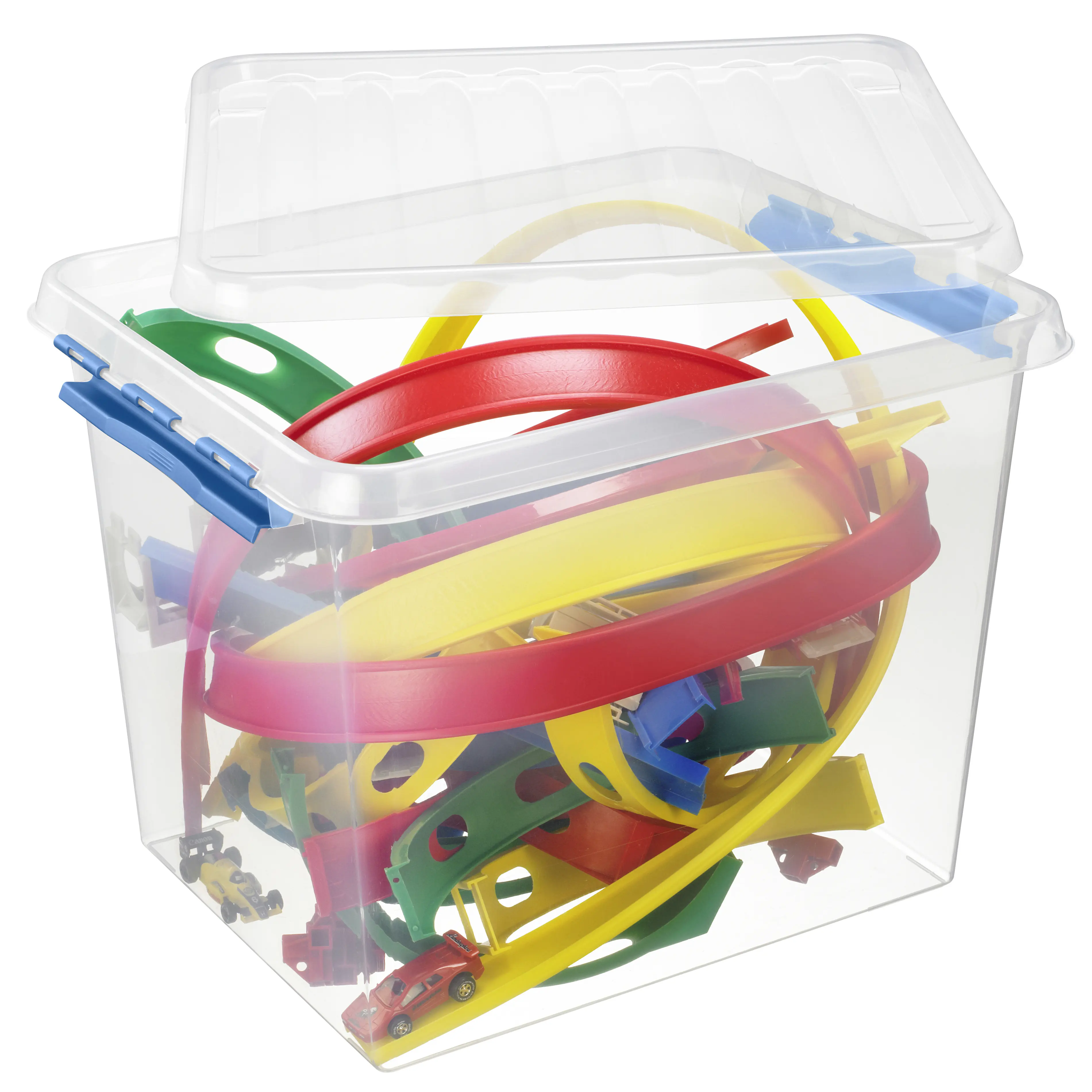 Sunware Aufbewahrungsbox Q-Line mit Deckel 50 x 40 cm 52 L transparent