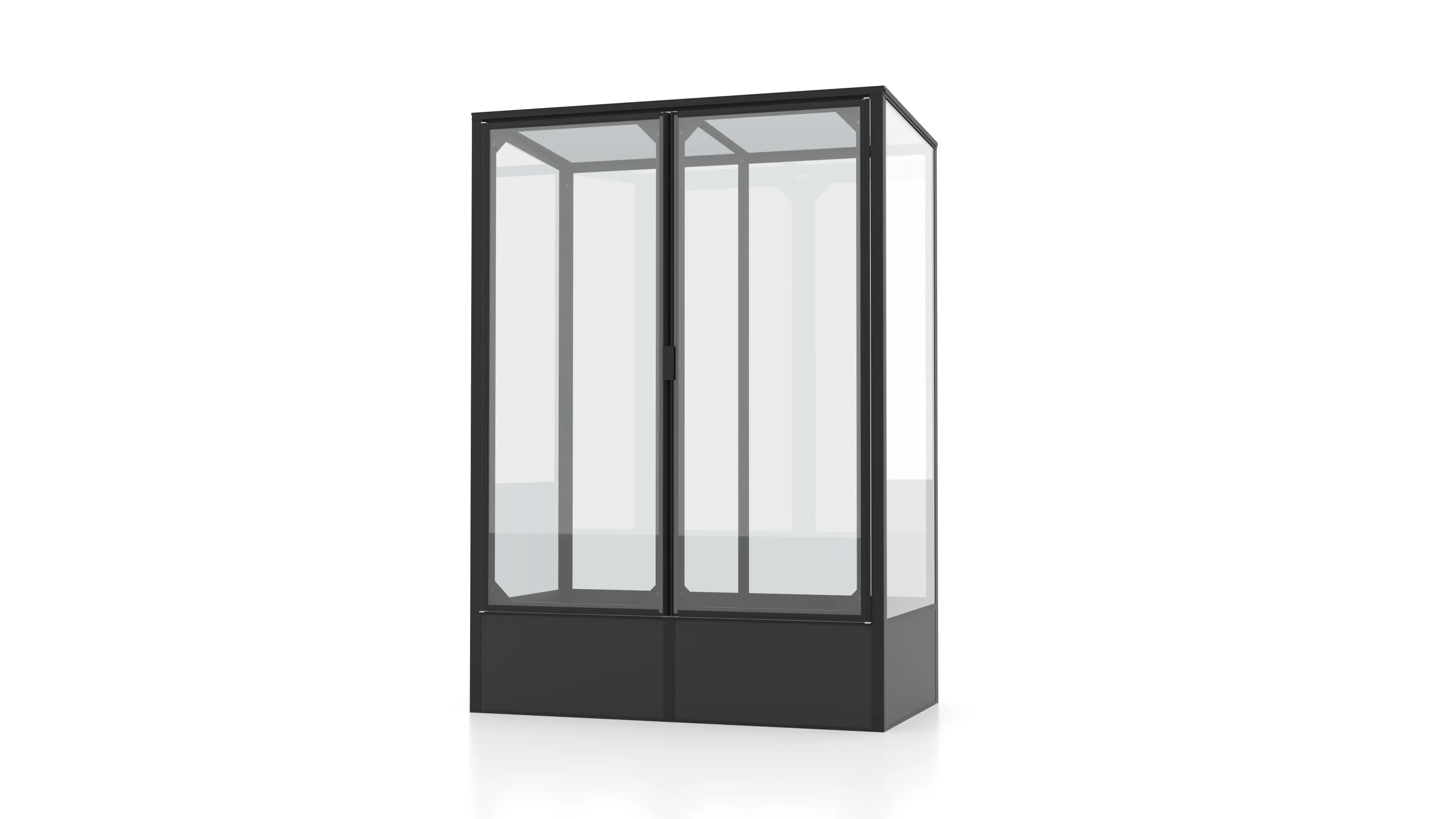 Vitavia Tomatenhaus-Set Napoli 900 ESG schwarz 131 x 68 cm 