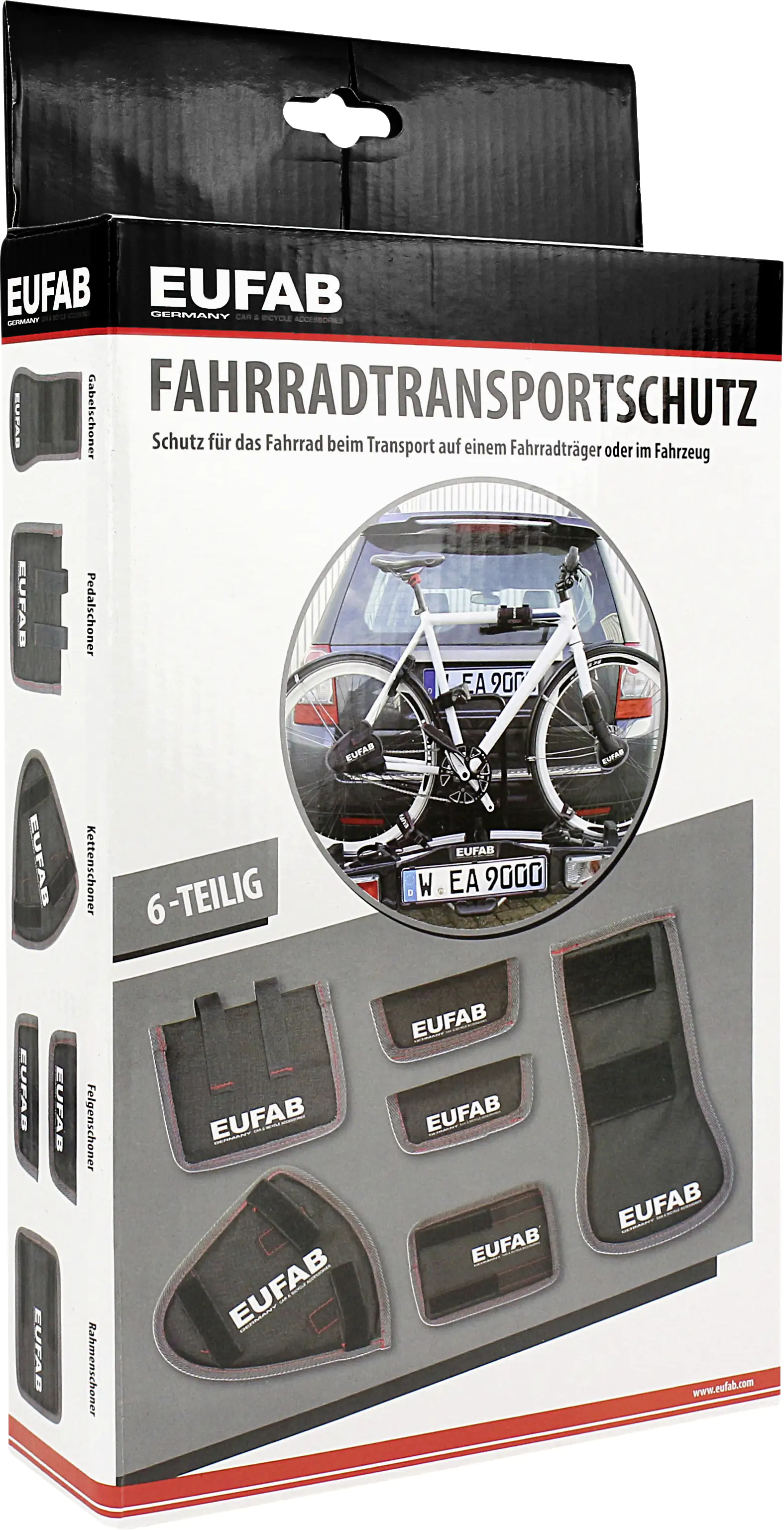 EUFAB Fahrrad Transportschutz 6-teilig