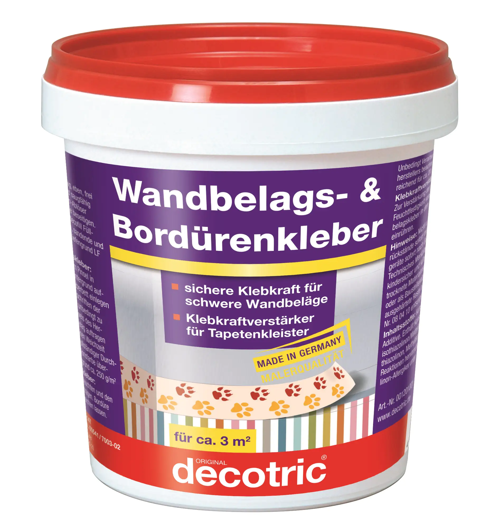 Decotric Wandbelags- und Bordürenkleber 750 g