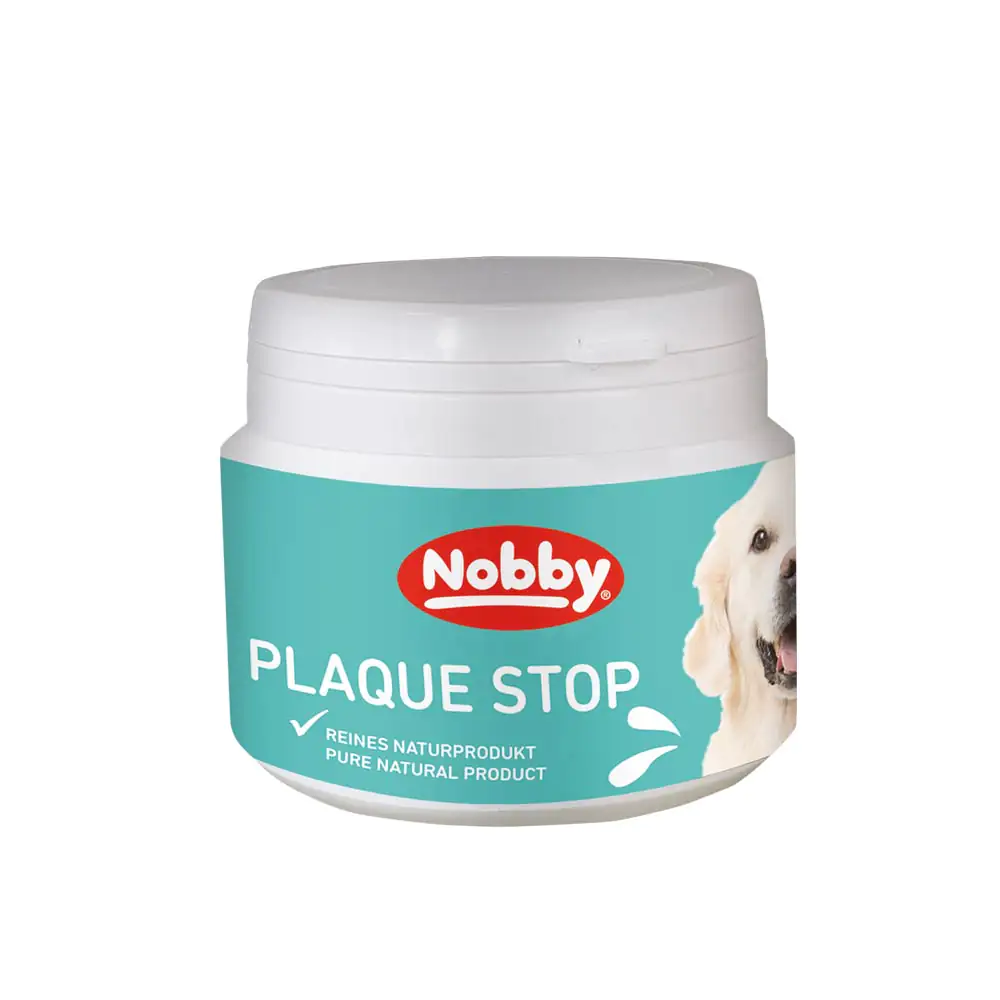Nobby Nahrungsergänzung für Hunde Plaque Stop 75 g