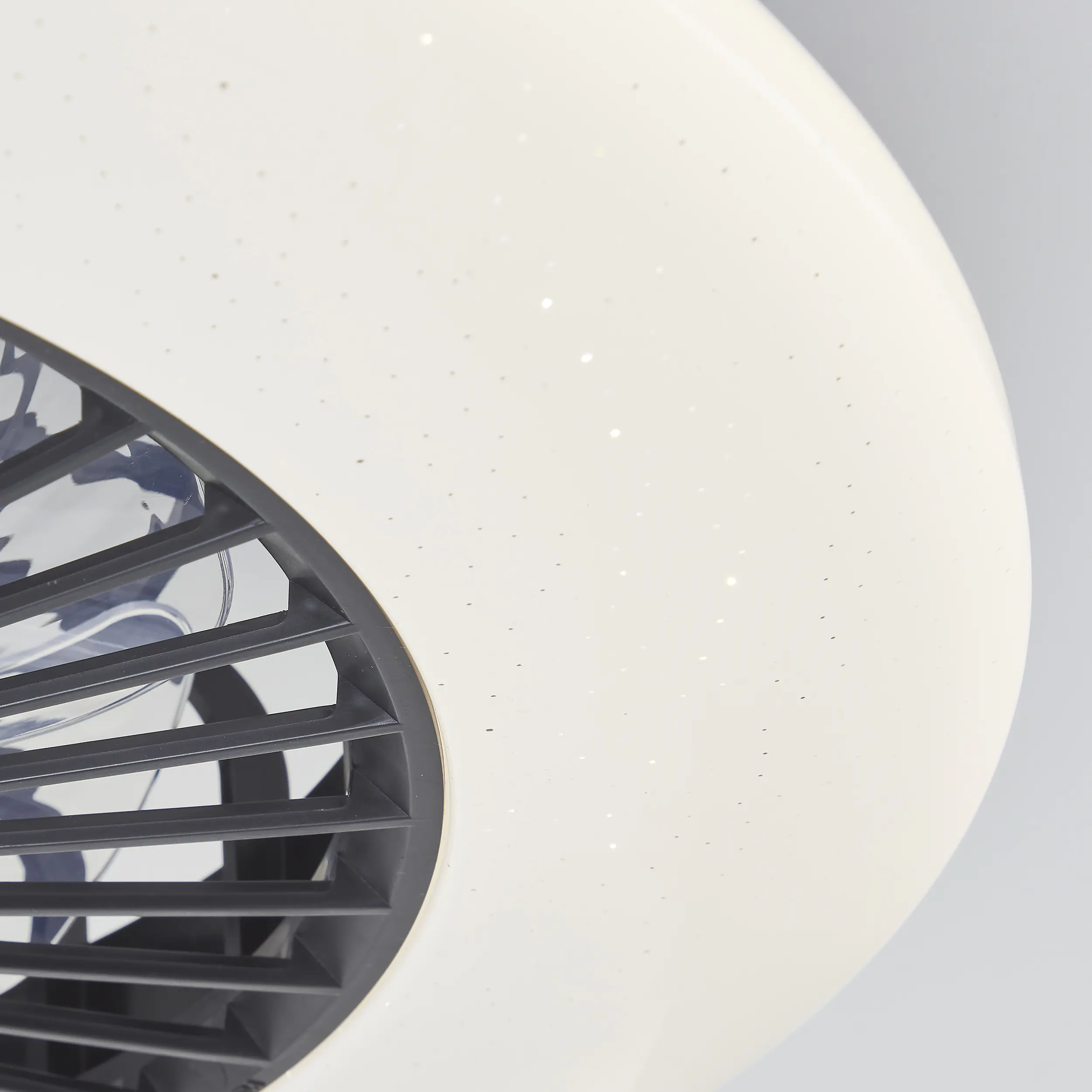 Brilliant LED Deckenleuchte mit Ventilator Salerno Ø 58 cm 55 W schwarz