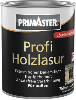 Primaster Profi Holzlasur 750 ml kiefer