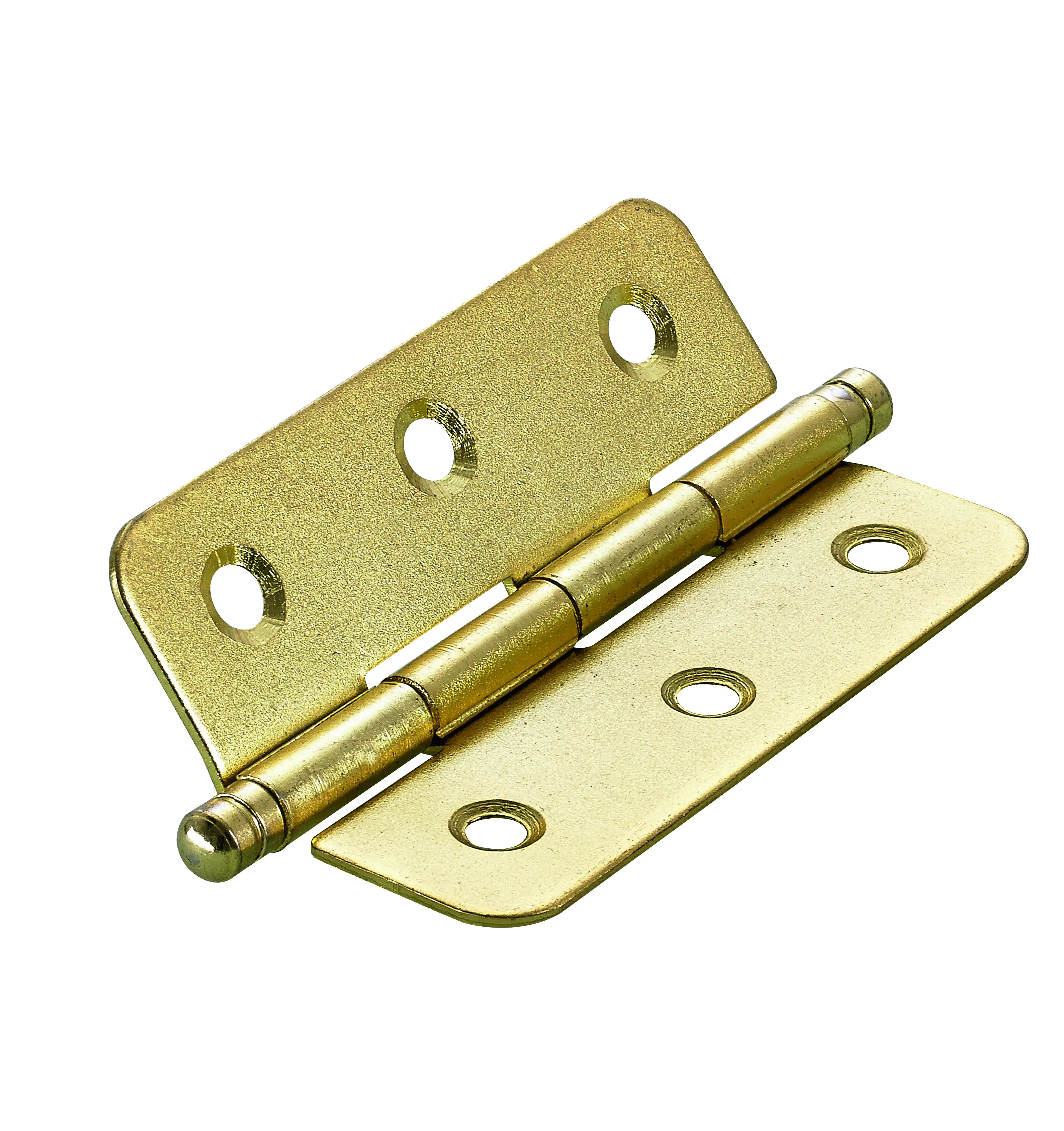 Hettich Zierscharnier Stahl, vermessingt, 60 x 40 mm, 1 Stück