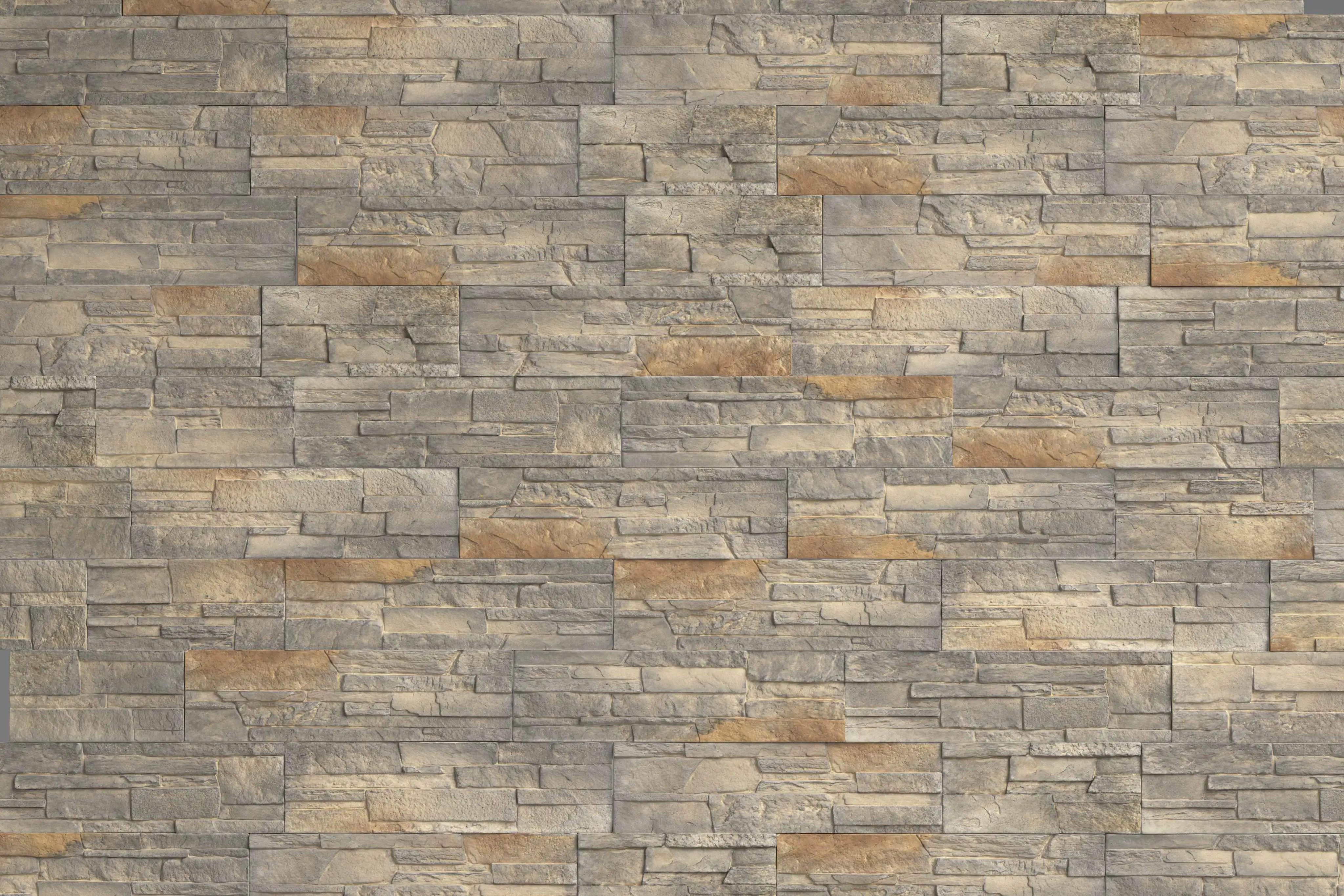 Verblender Fosillo grau-beige