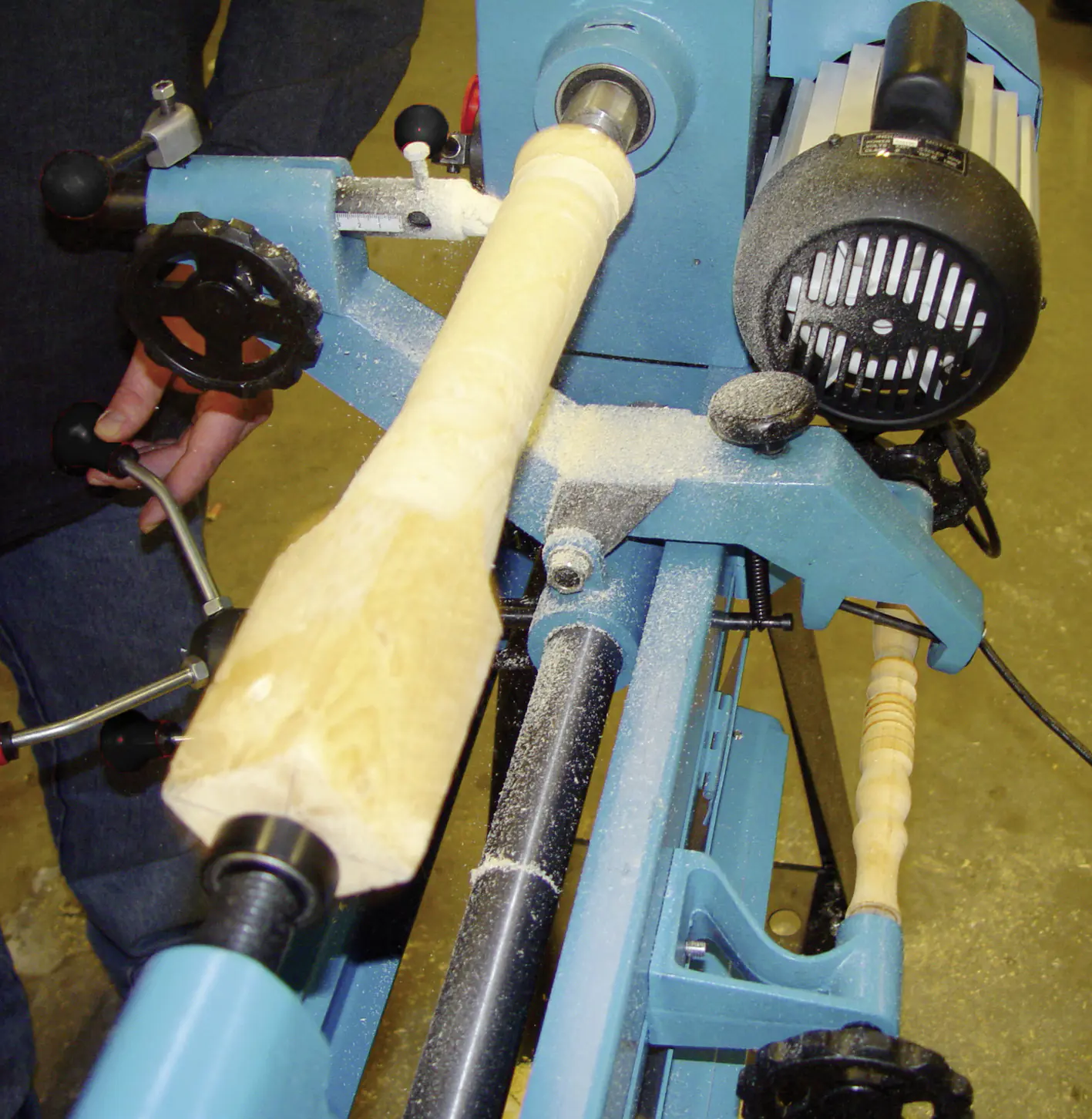 Güde Drechselmaschine GDM 1000 550 W 600-2.100 min-1
