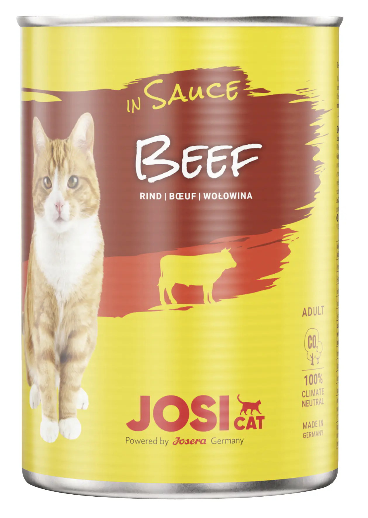 Josera JosiCat Katzenfutter Beef in Sauce 415 g