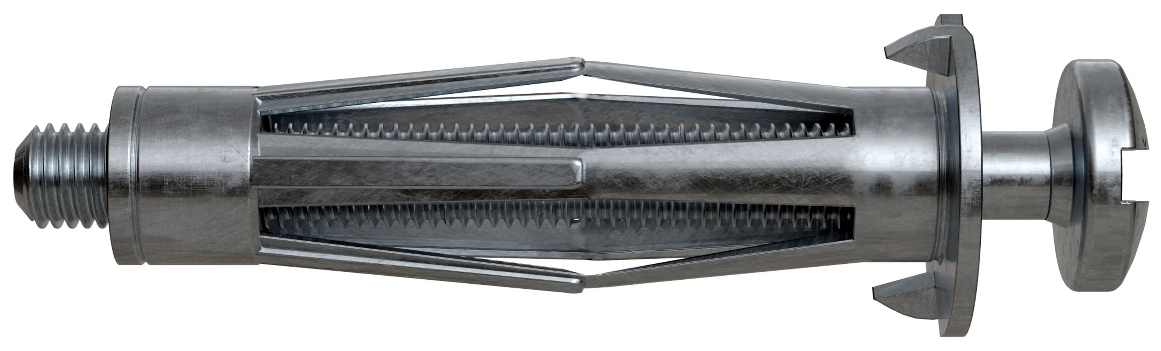 Fischer Hohlraum-Metalldübel HM 5 x 37 mm mit metrischer Schraube - 4 Stück