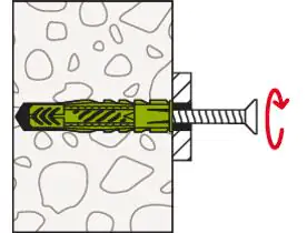Fischer Universaldübel-Set UX green 12.0 x 70 mm - 2 Stück
