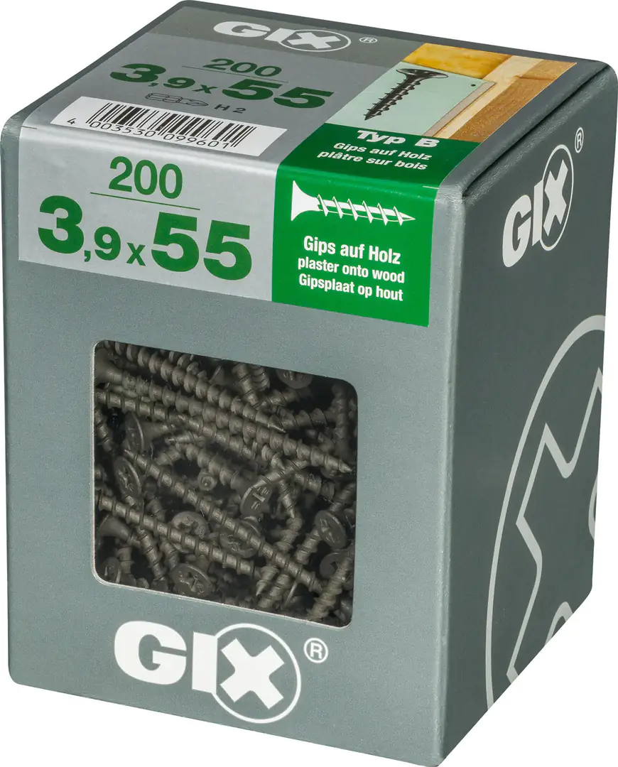 Spax Schnellbauschrauben 3.9 x 55 mm PH 2 Grobgewinde - 200 Stk.